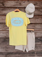 Local Boy Sandy Red T-Shirt in Yellow
