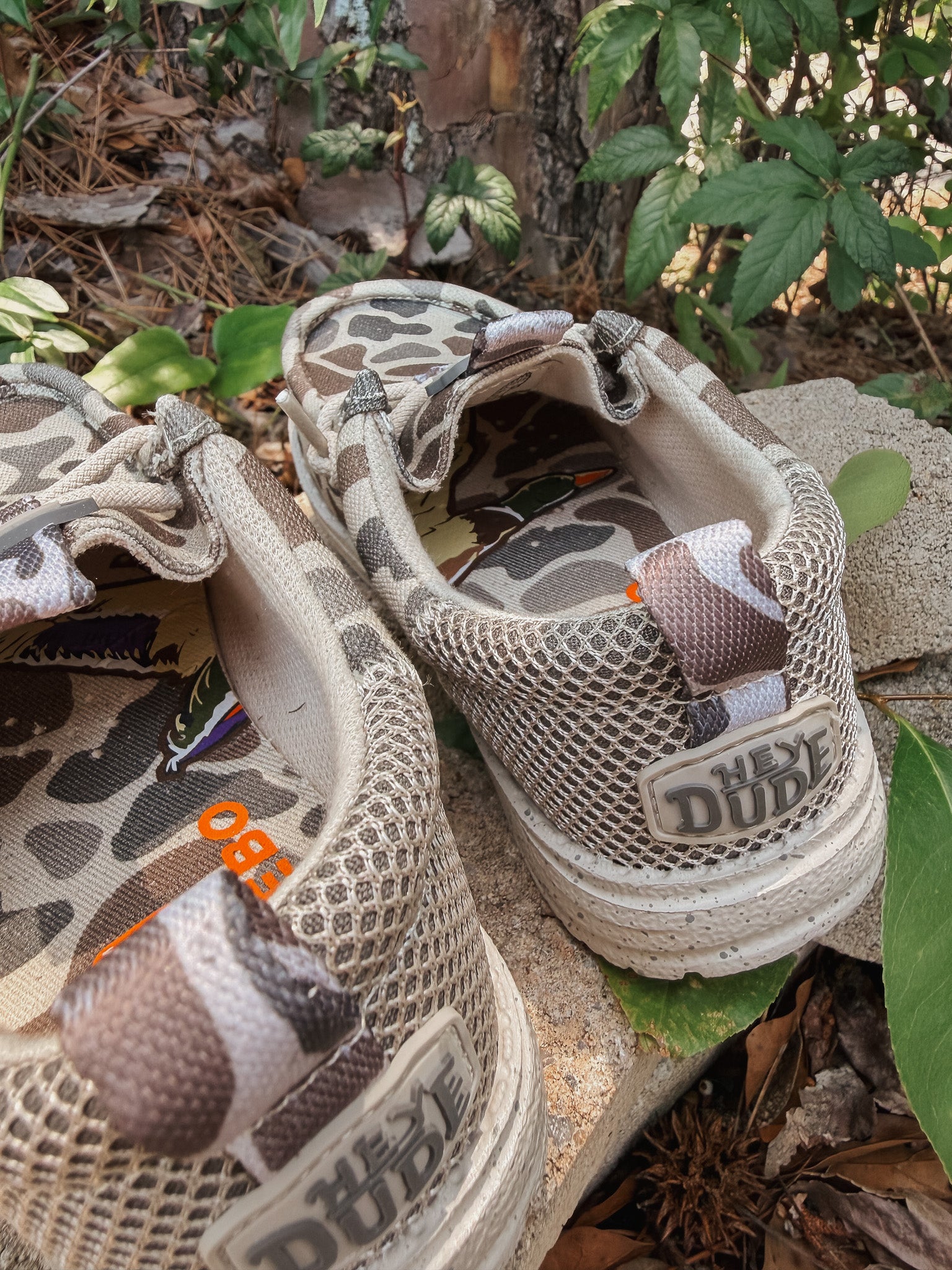Youth HEYDUDE X BURLEBO Funk Youth Deer Camo
