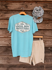 Local Boy Fish Camo Diamond Crest T-Shirt