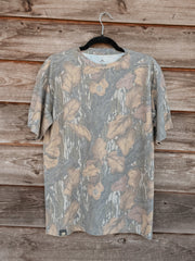 Mossy Oak Washed Out T-shirt in Fall Foliage