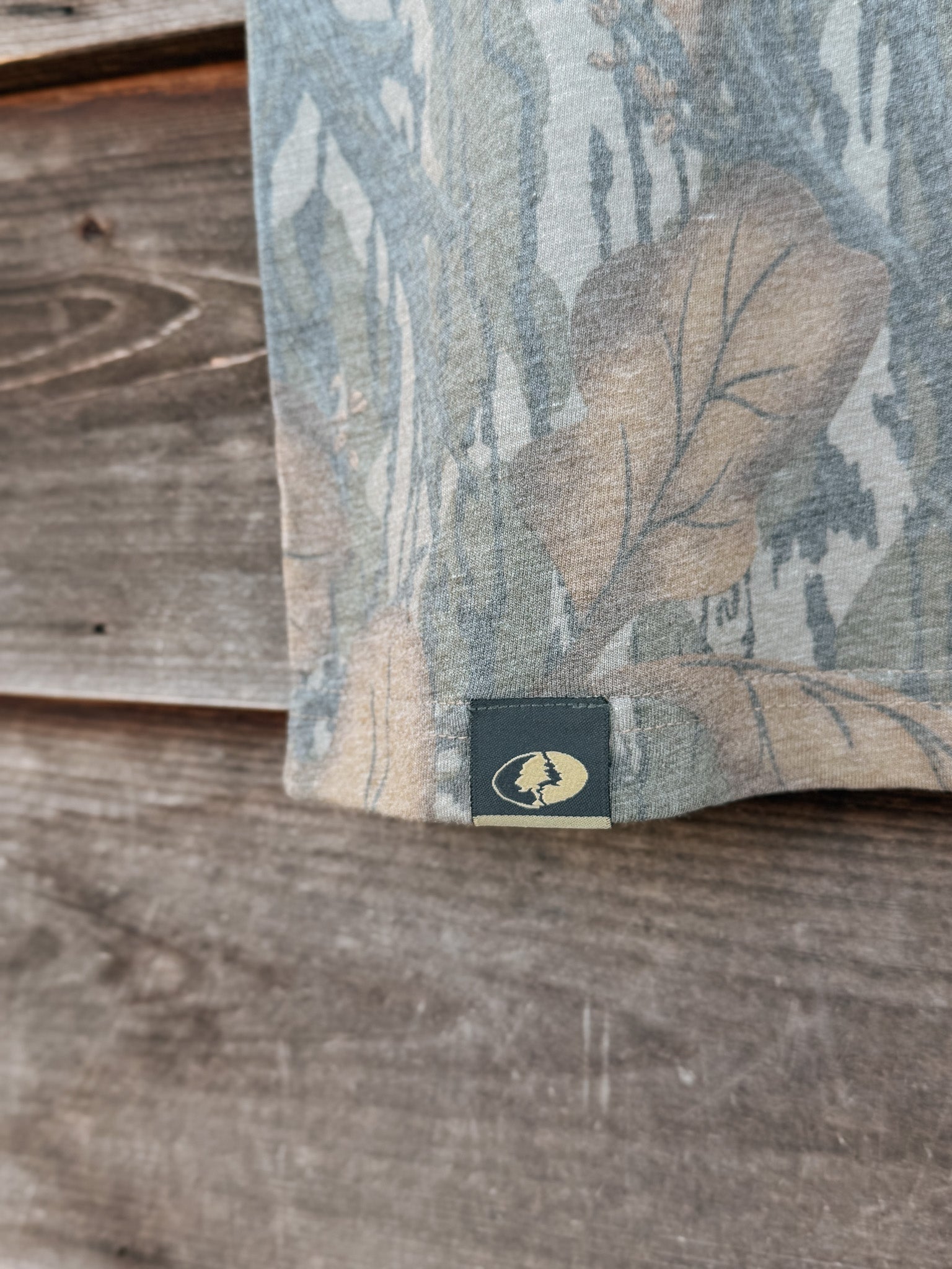 Mossy Oak Washed Out T-shirt in Fall Foliage