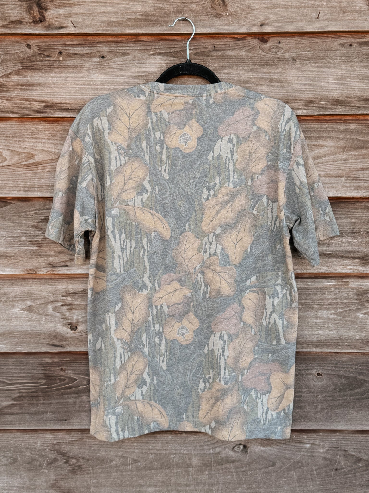 Mossy Oak Washed Out T-shirt in Fall Foliage