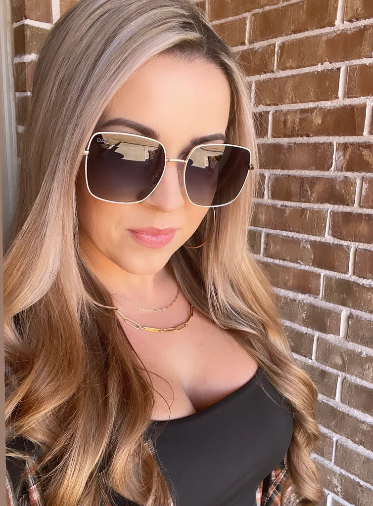 Dax Sunglasses - Evie Black