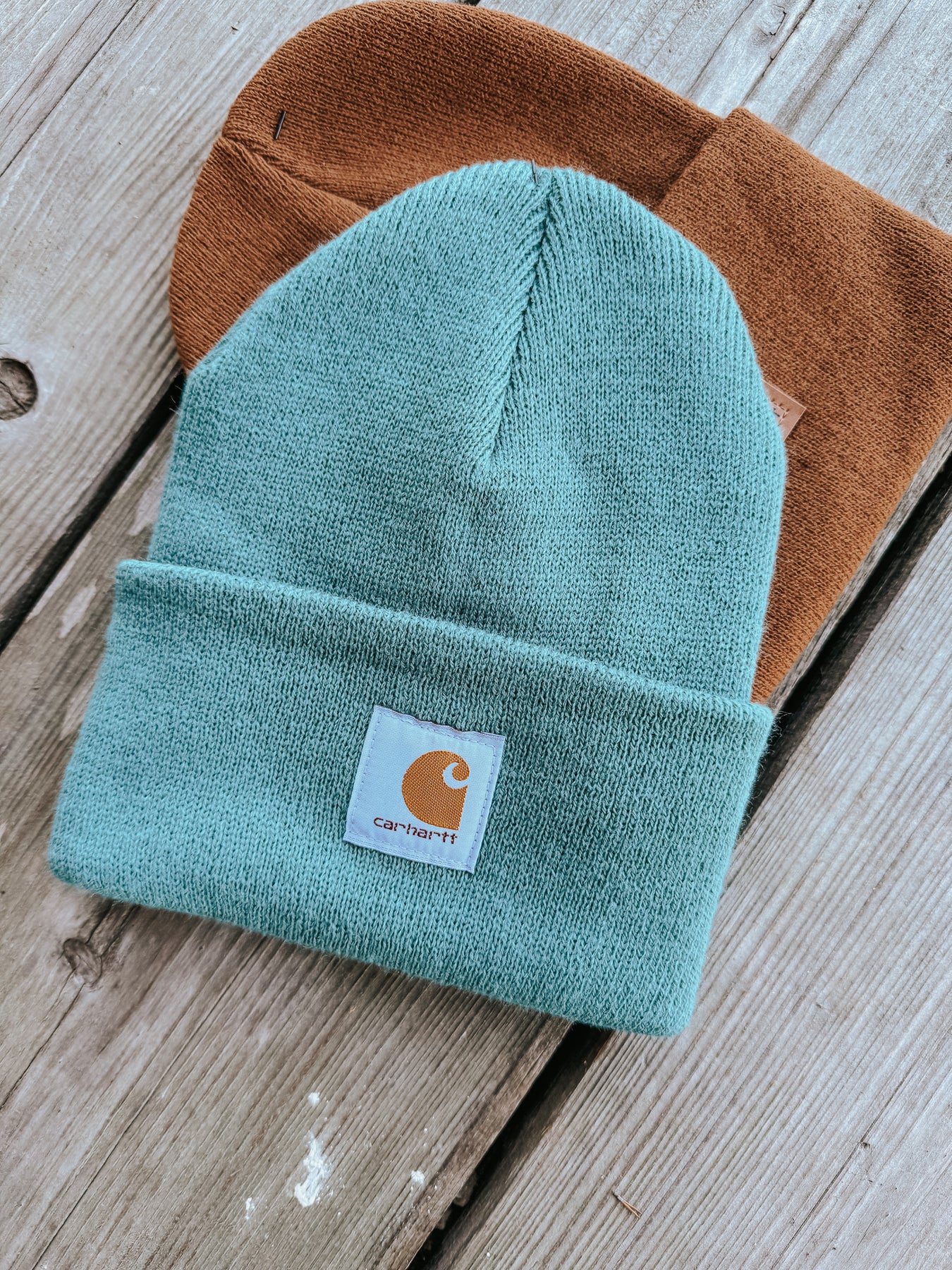 Carhartt Patch Beanie in Sea Pine – Boot Country