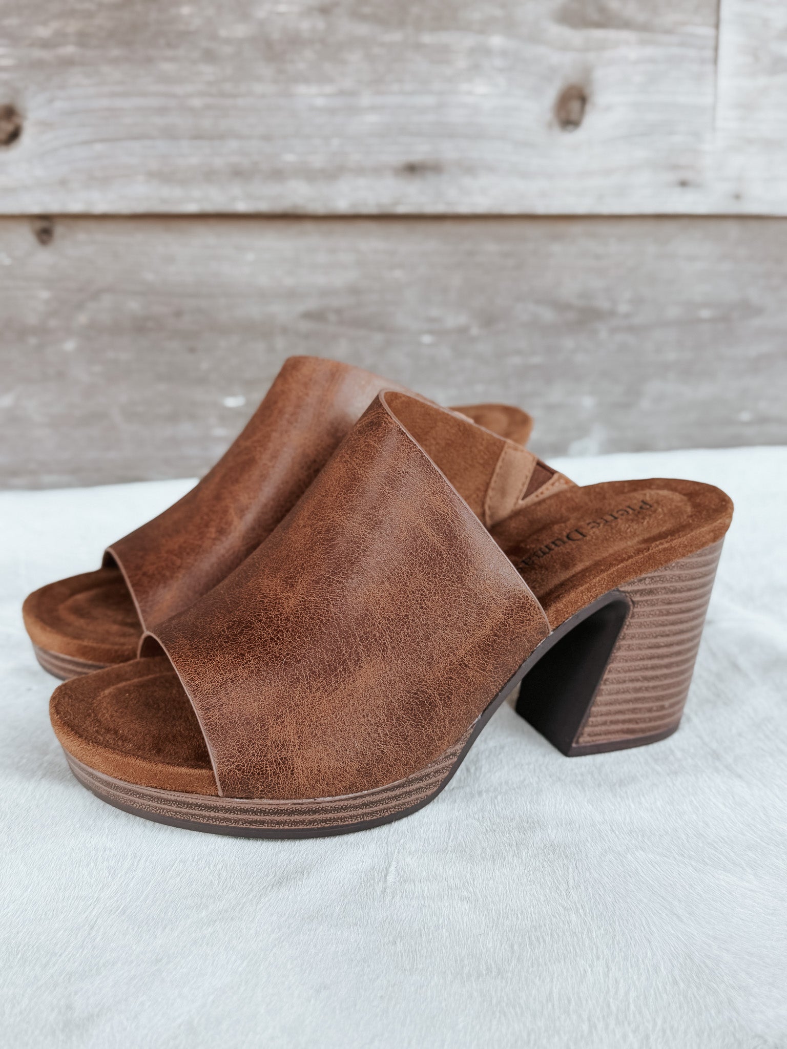 Here We Are Block Heel Sandal