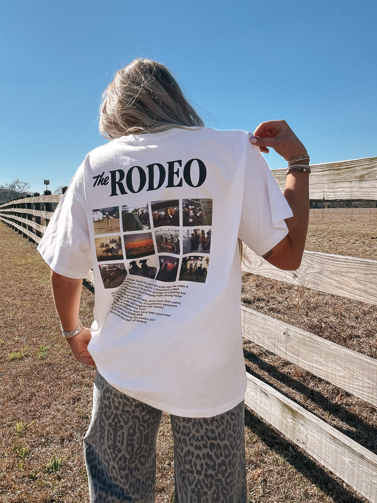 Wrangler Rodeo Snaps Oversized Tee