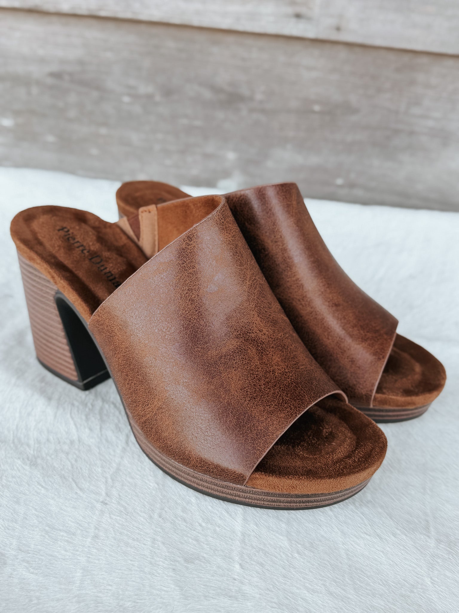 Here We Are Block Heel Sandal