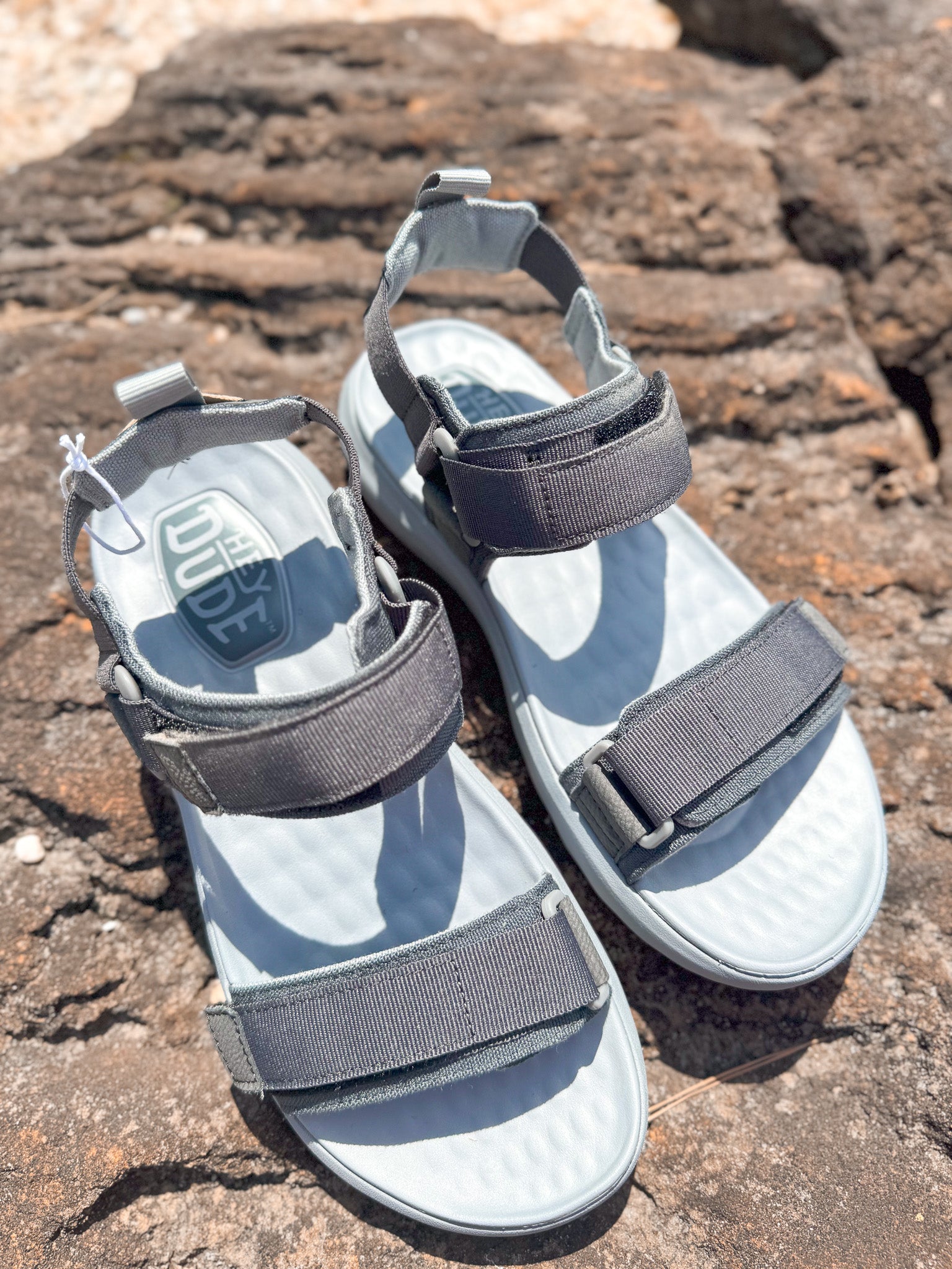 Men's Hey Dude Carson Sandal Sport Mode Black