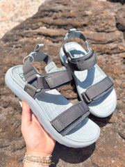 Men's Hey Dude Carson Sandal Sport Mode Black