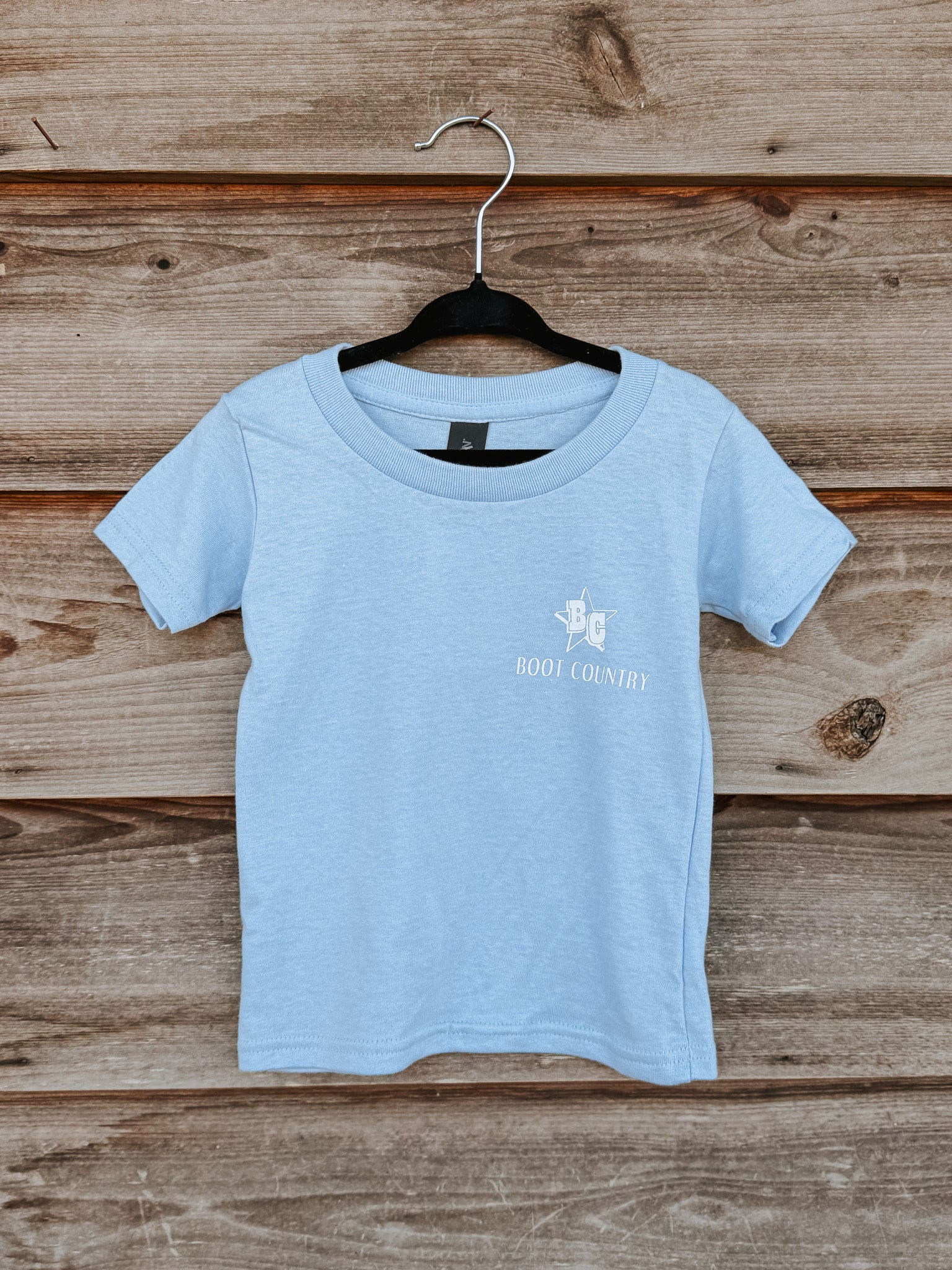 Youth Boot Country Tee in Blue