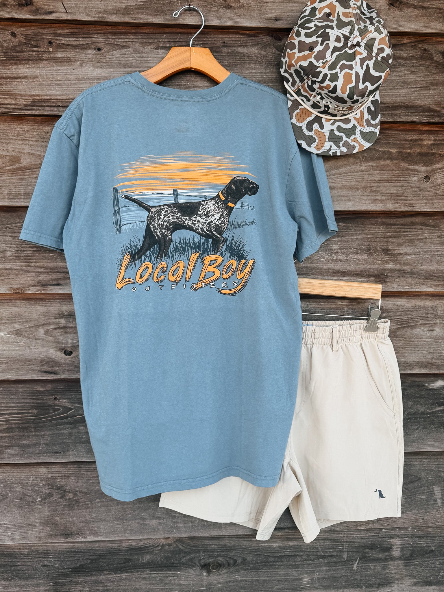 Local Boy Gsp Sunset Slate T-Shirt