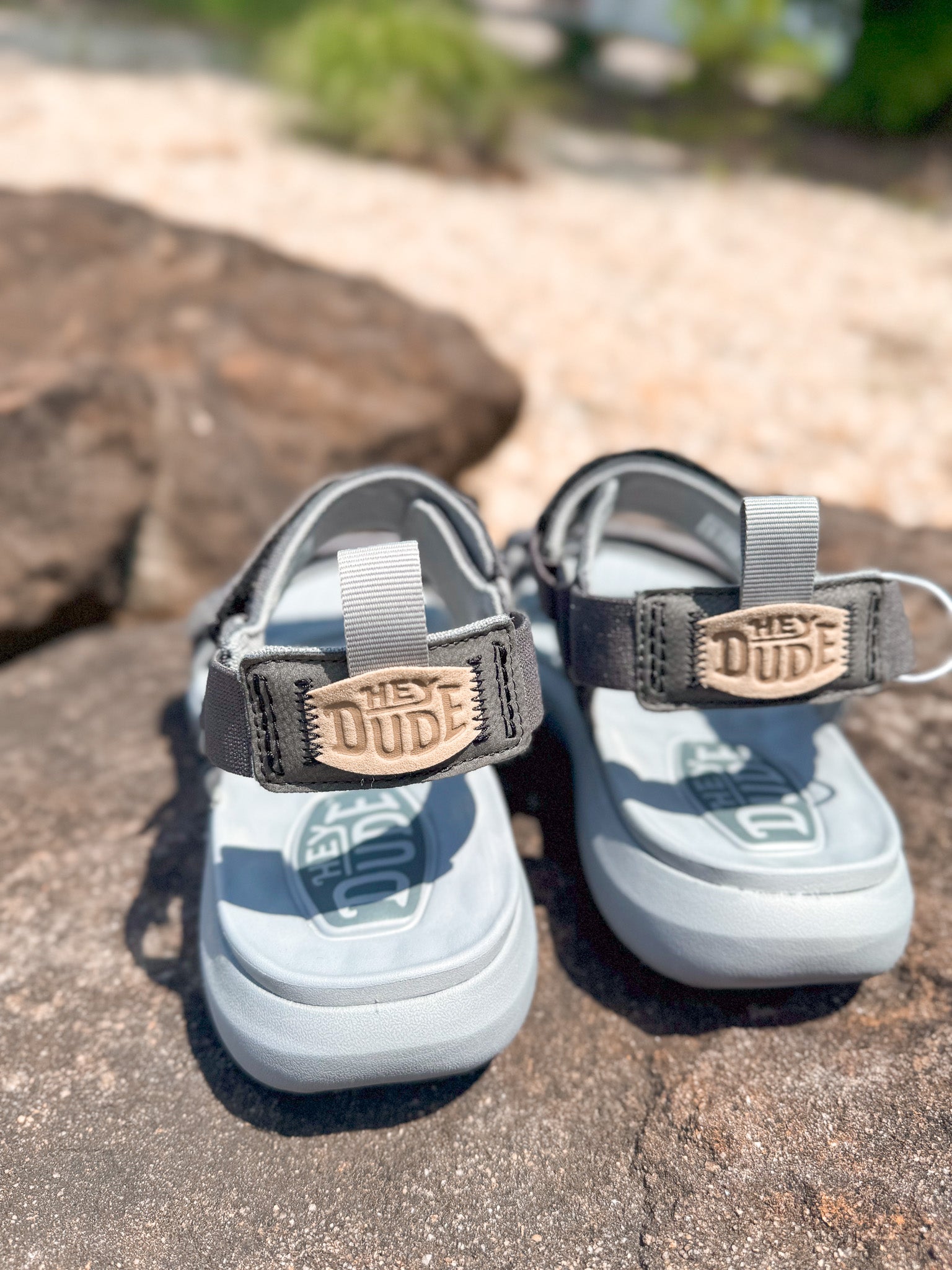 Men's Hey Dude Carson Sandal Sport Mode Black