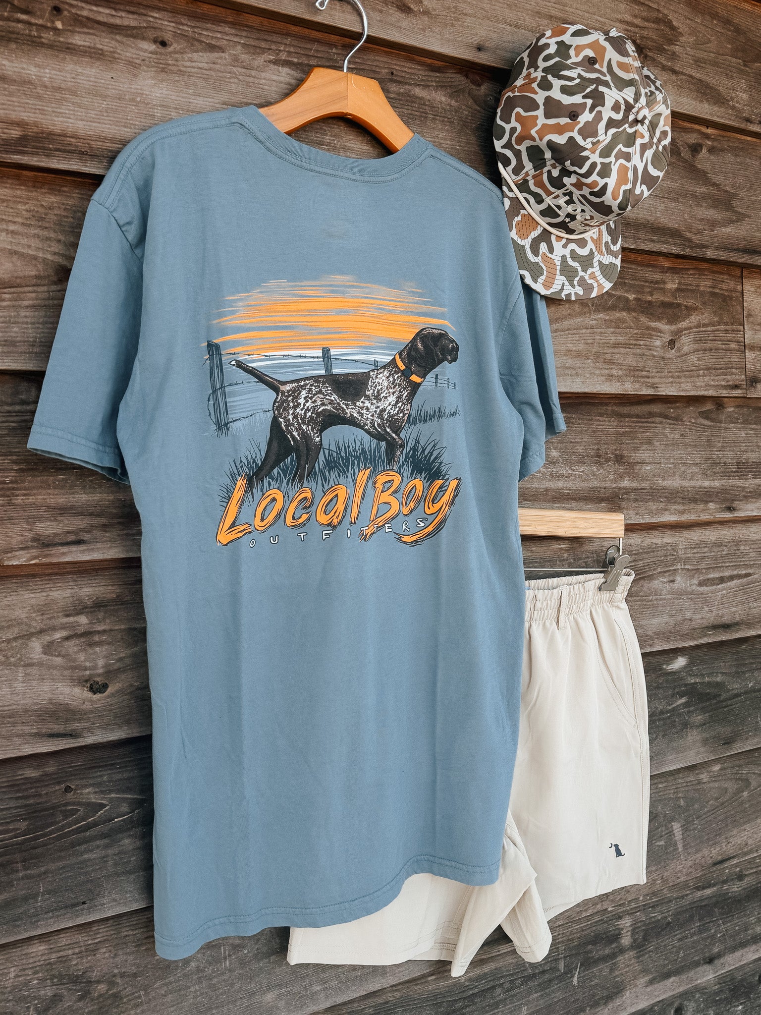 Local Boy Gsp Sunset Slate T-Shirt