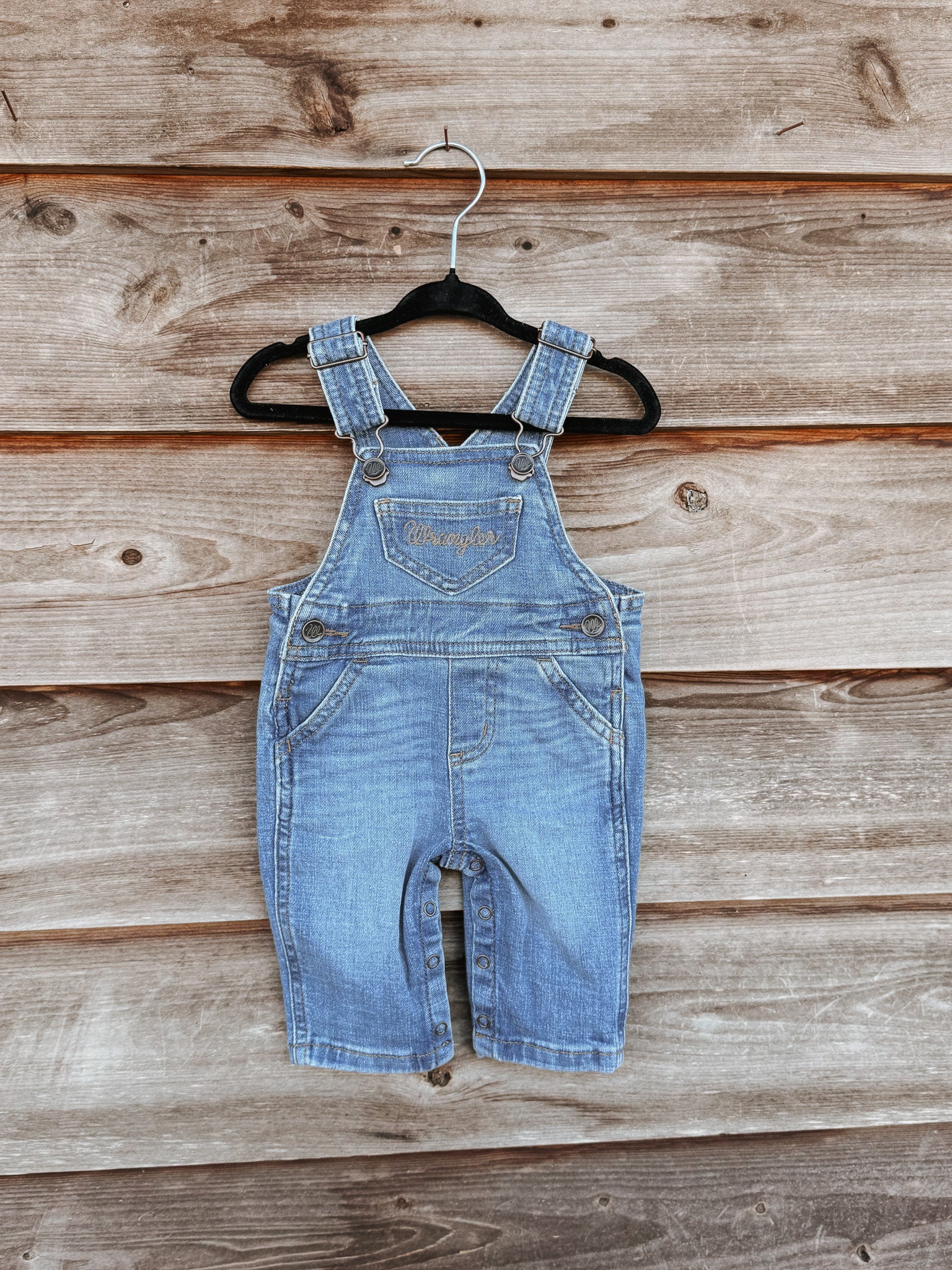 Wrangler Youth Kendra Denim Overalls