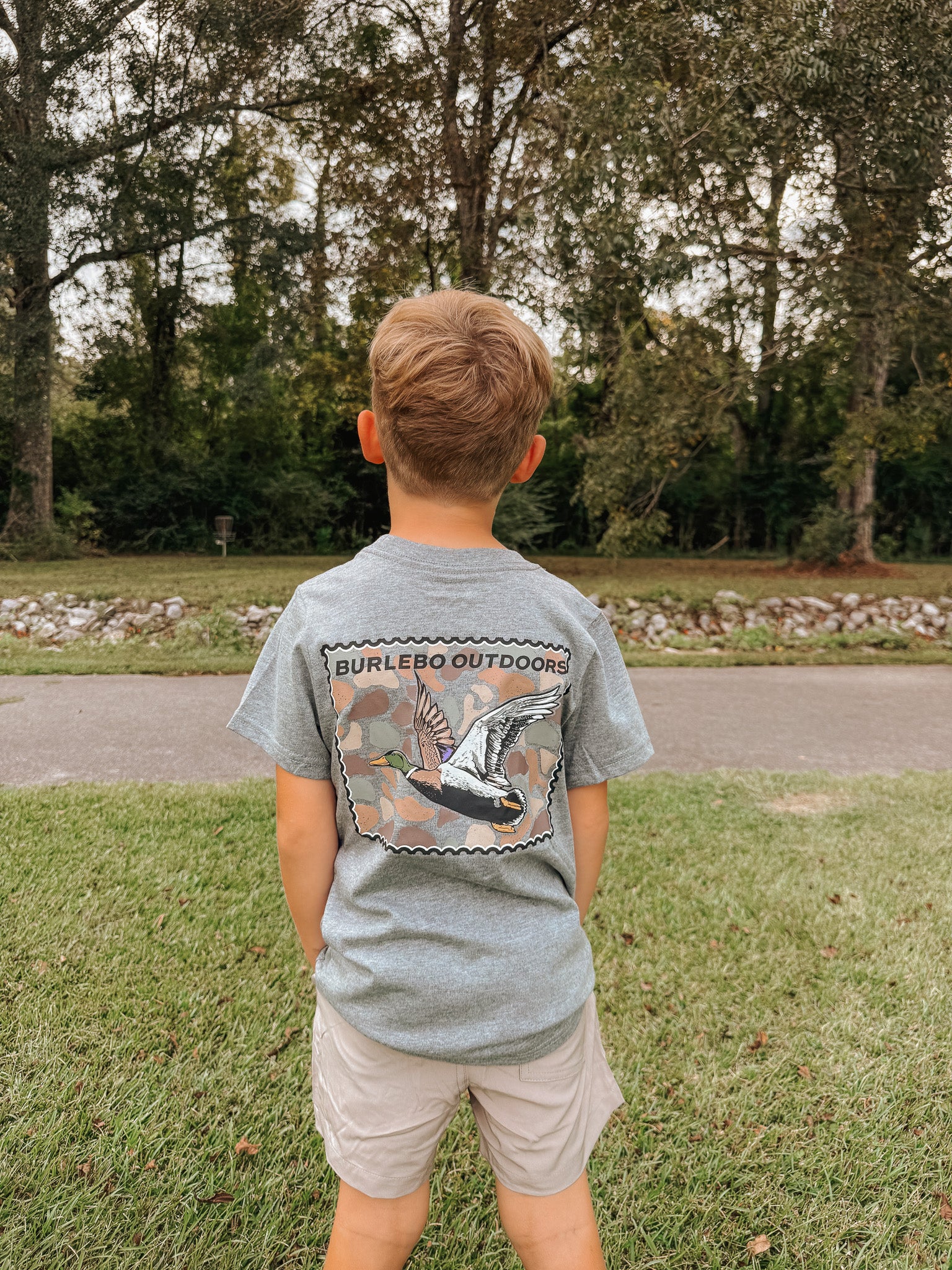 Burlebo Youth & Toddler Mallard Duck Stamp T-Shirt