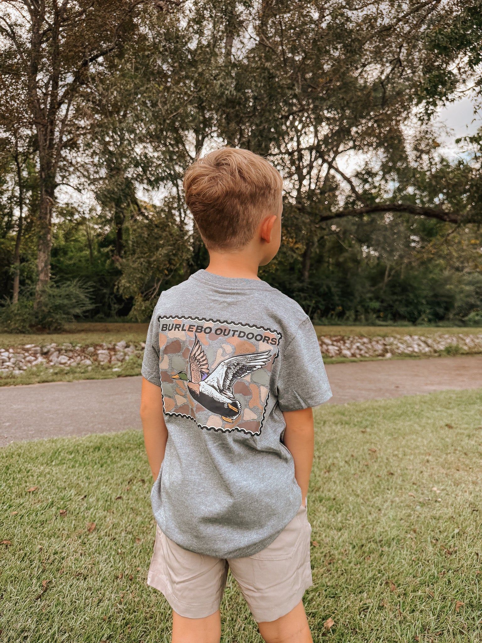 Burlebo Youth Mallard Duck Stamp T-Shirt