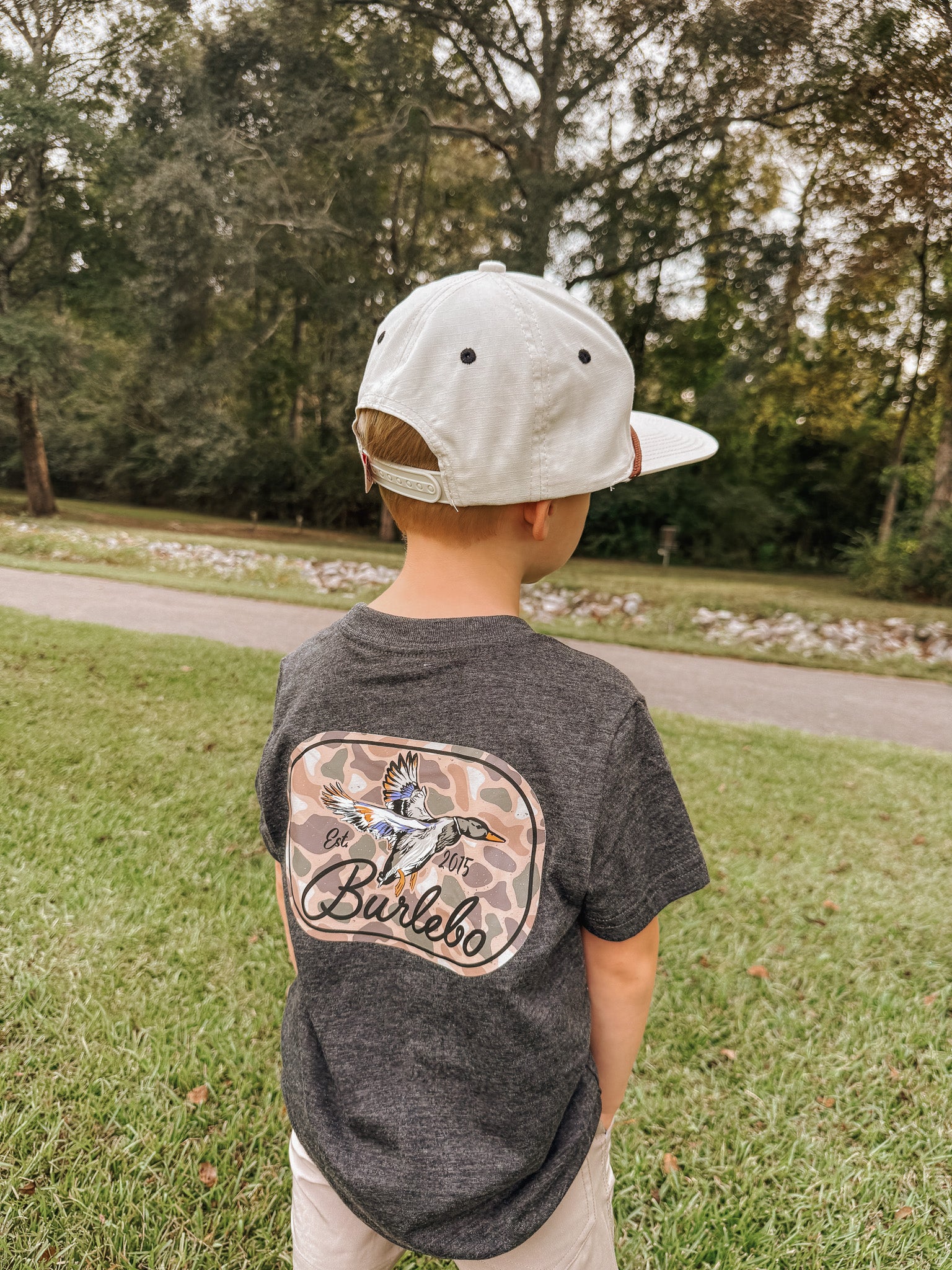 Burlebo Youth Ducks Flying In T-Shirt