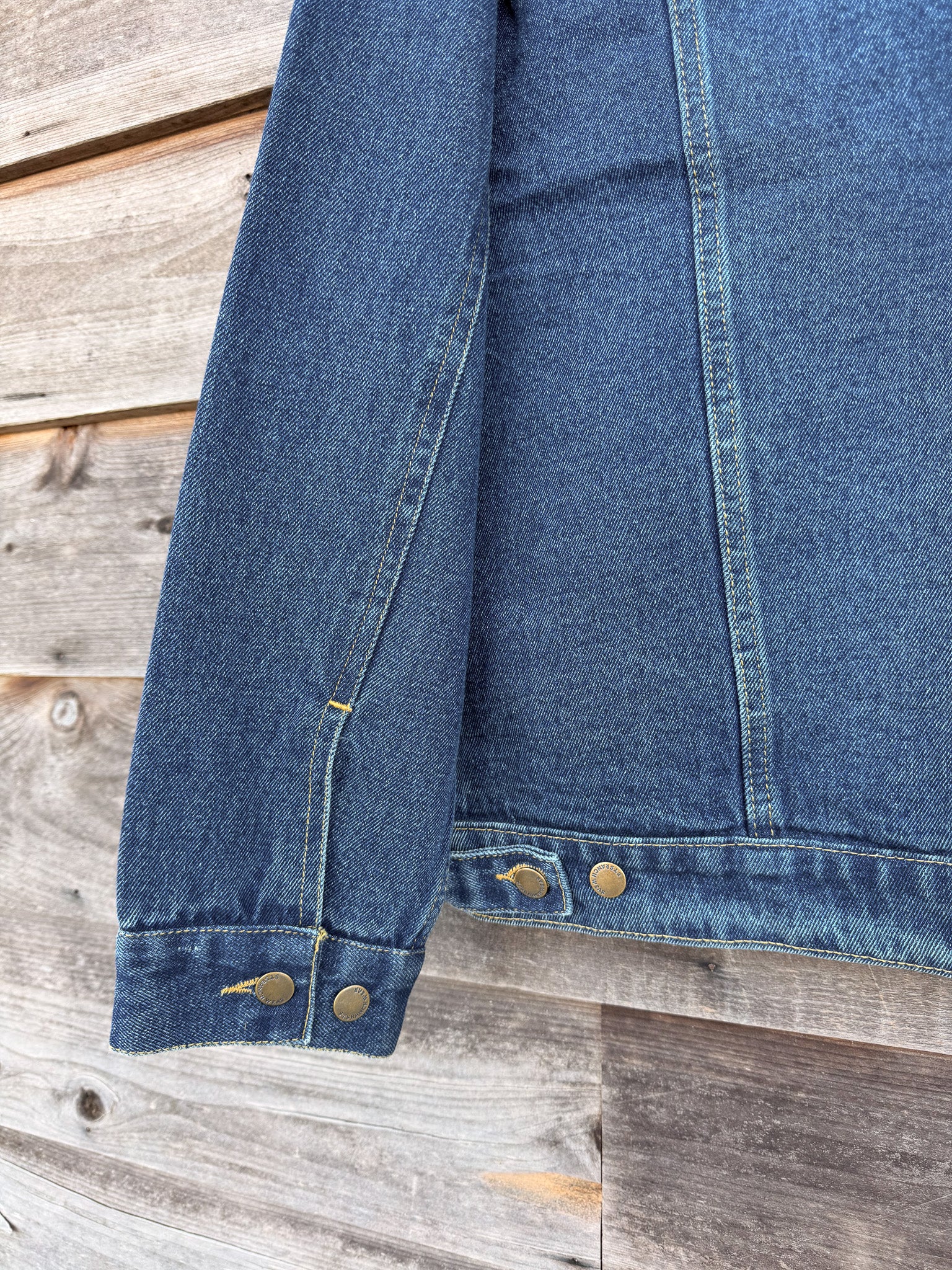 STS Ranchwear Price Wool Lined Denim Jacket