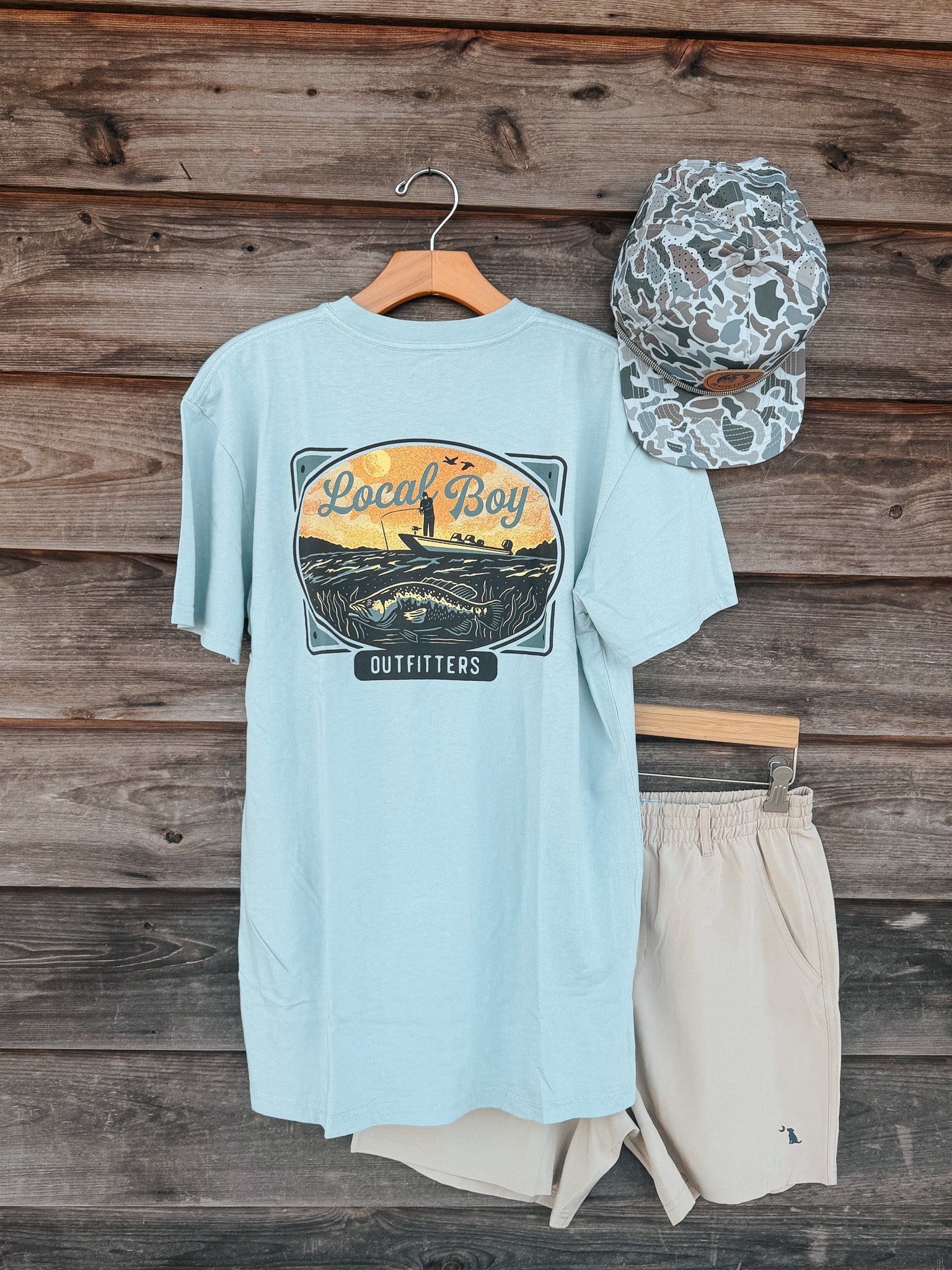 Local Boy Jon Boat T-Shirt