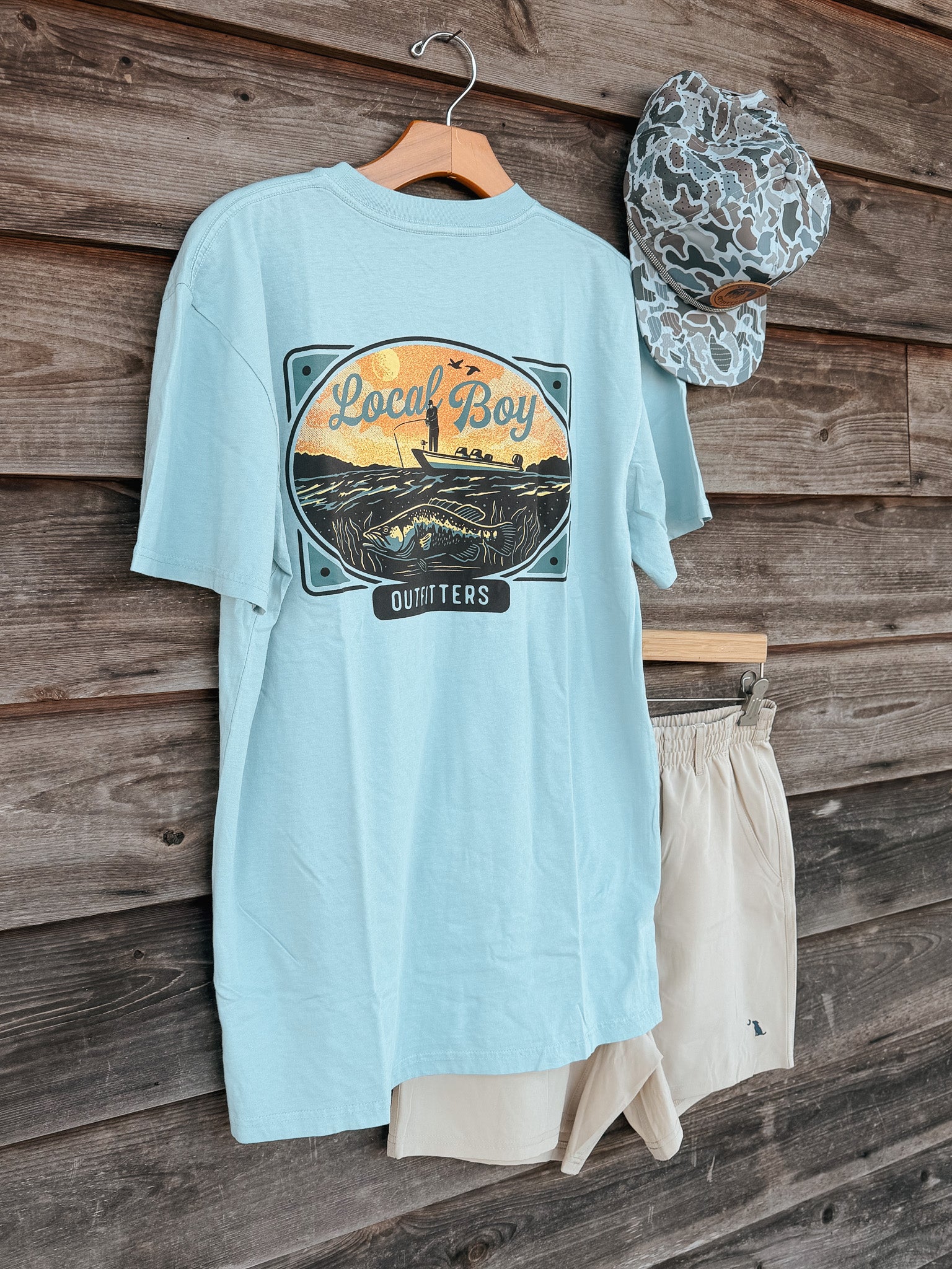 Local Boy Jon Boat T-Shirt