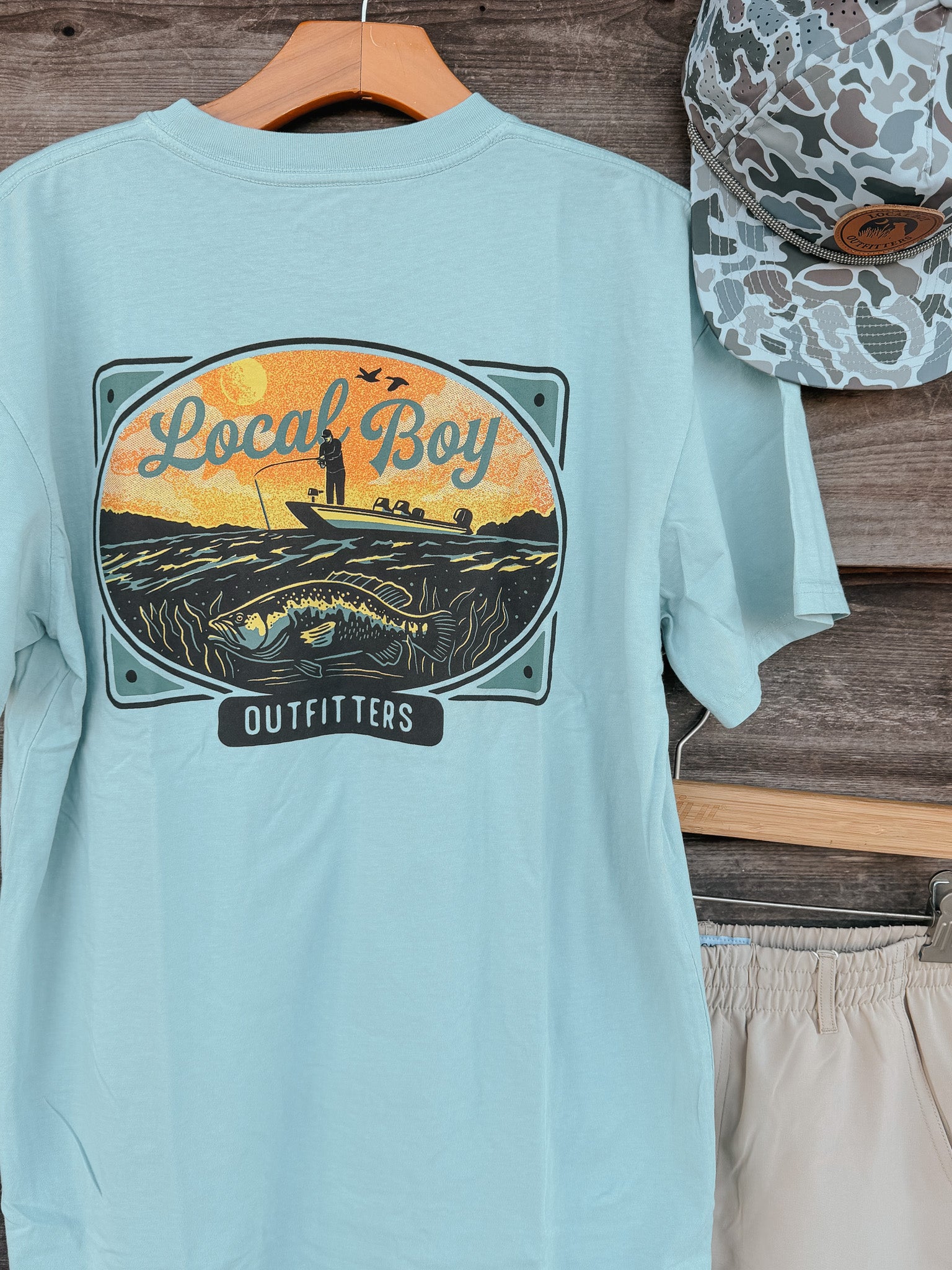 Local Boy Jon Boat T-Shirt