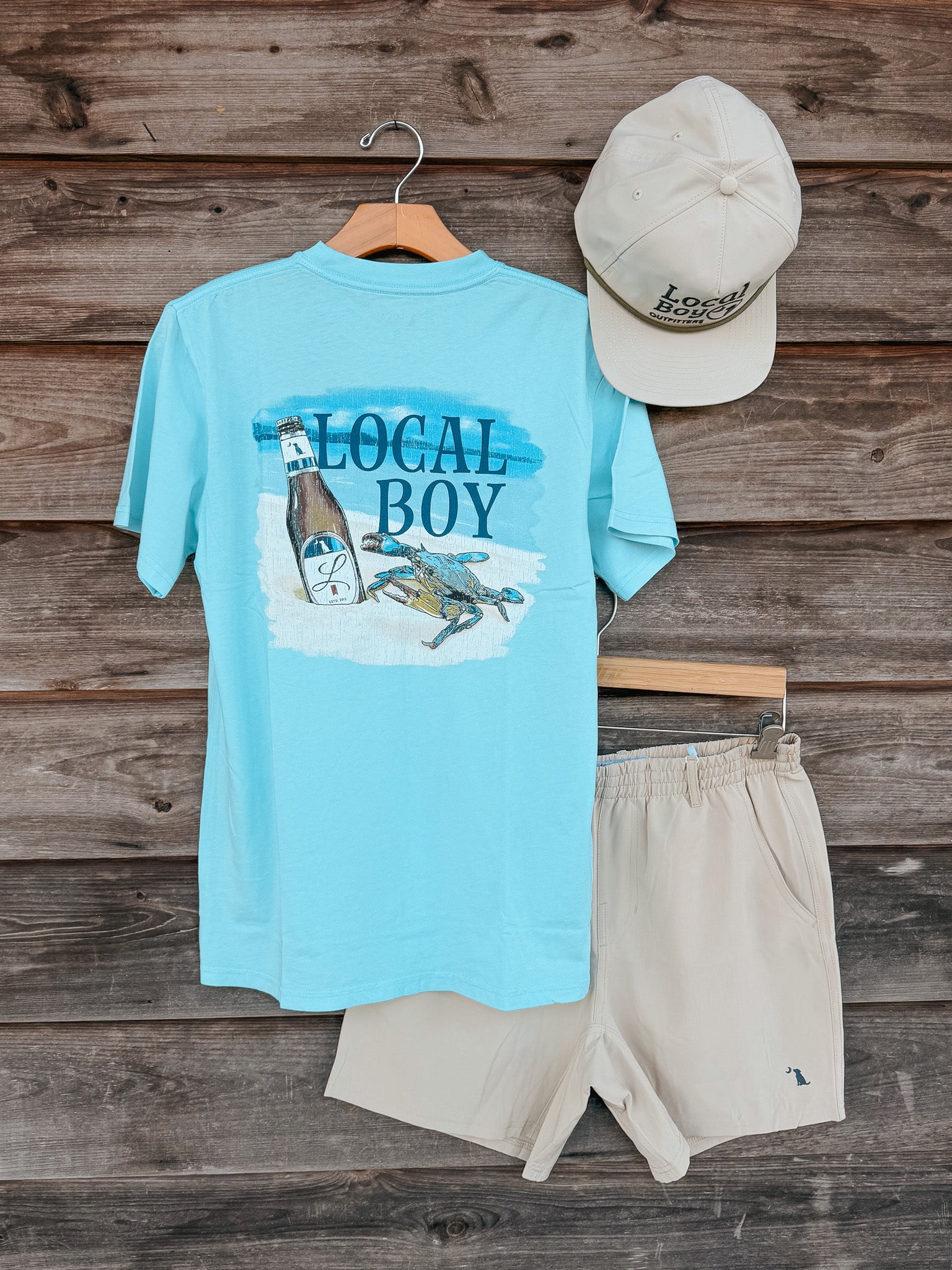 Local Boy Sandy Crab T-Shirt
