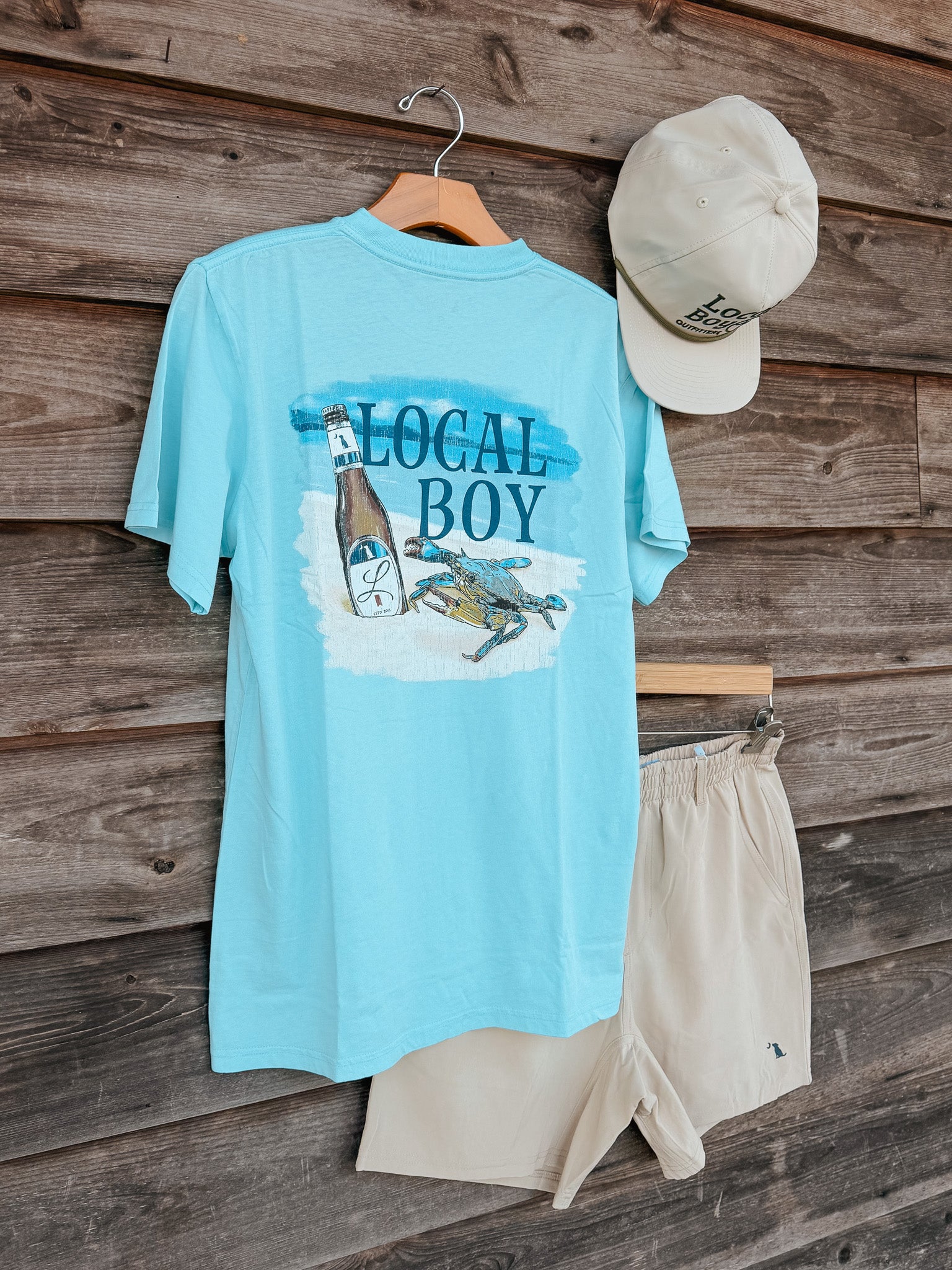 Local Boy Sandy Crab T-Shirt