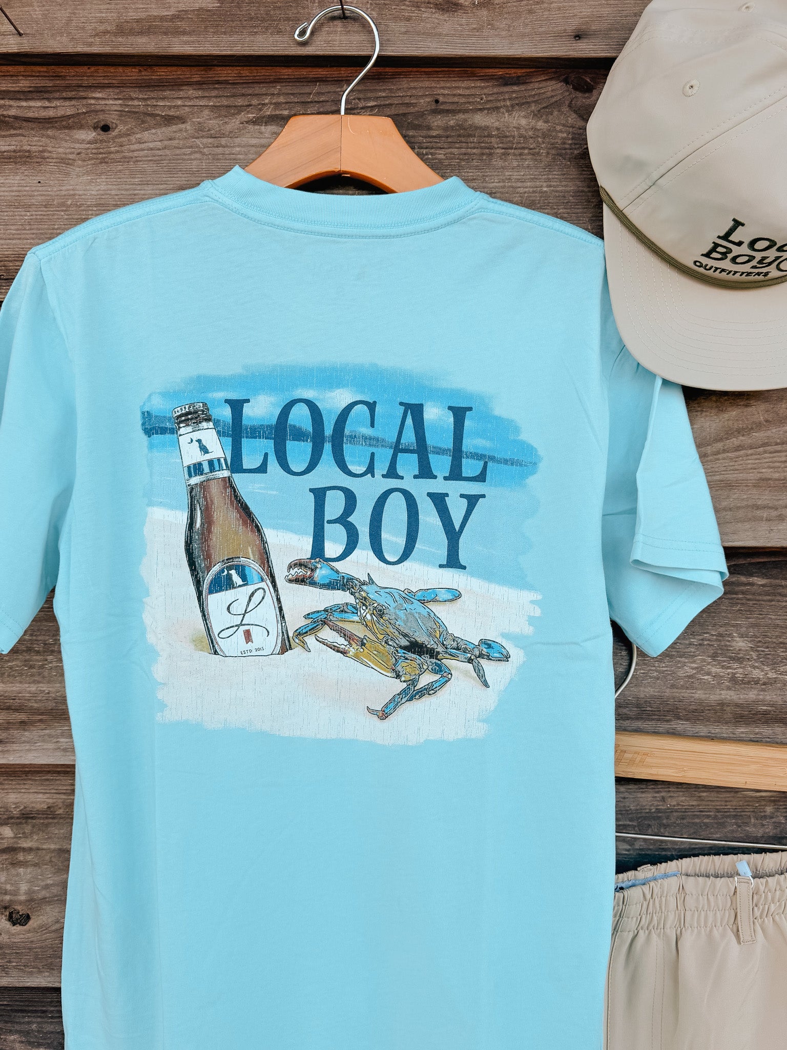Local Boy Sandy Crab T-Shirt