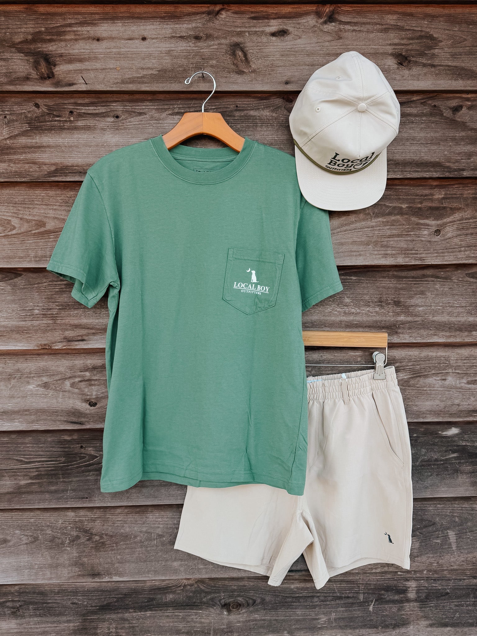 Local Boy Text and Tail T-Shirt