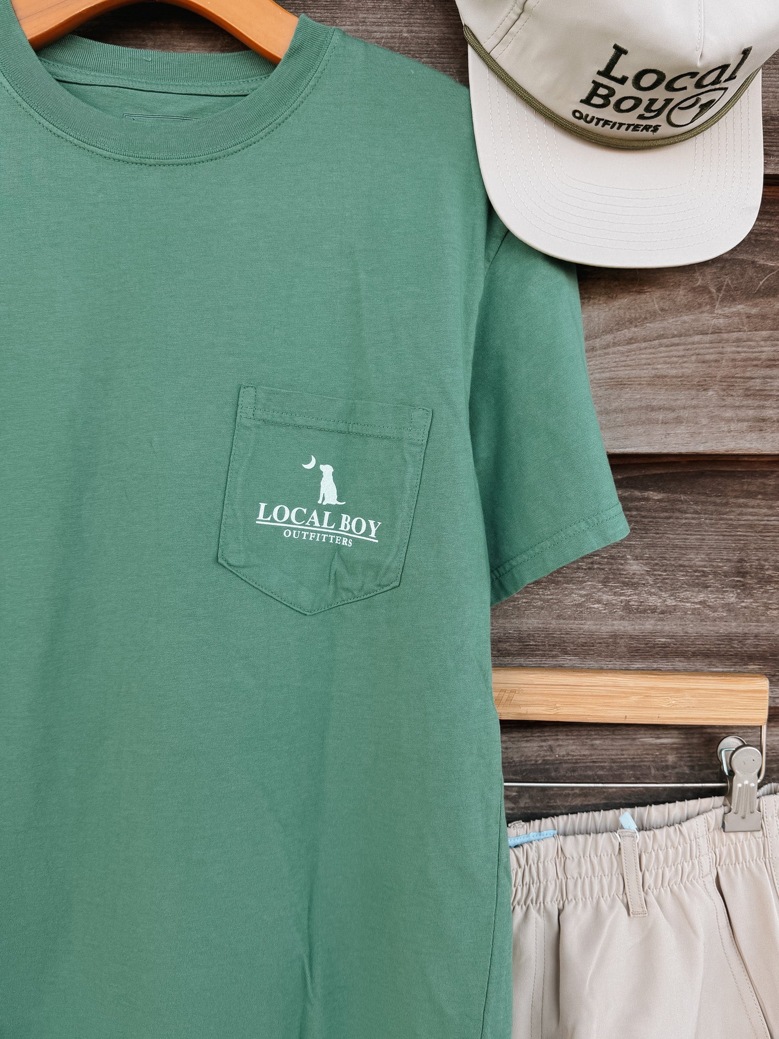 Local Boy Text and Tail T-Shirt