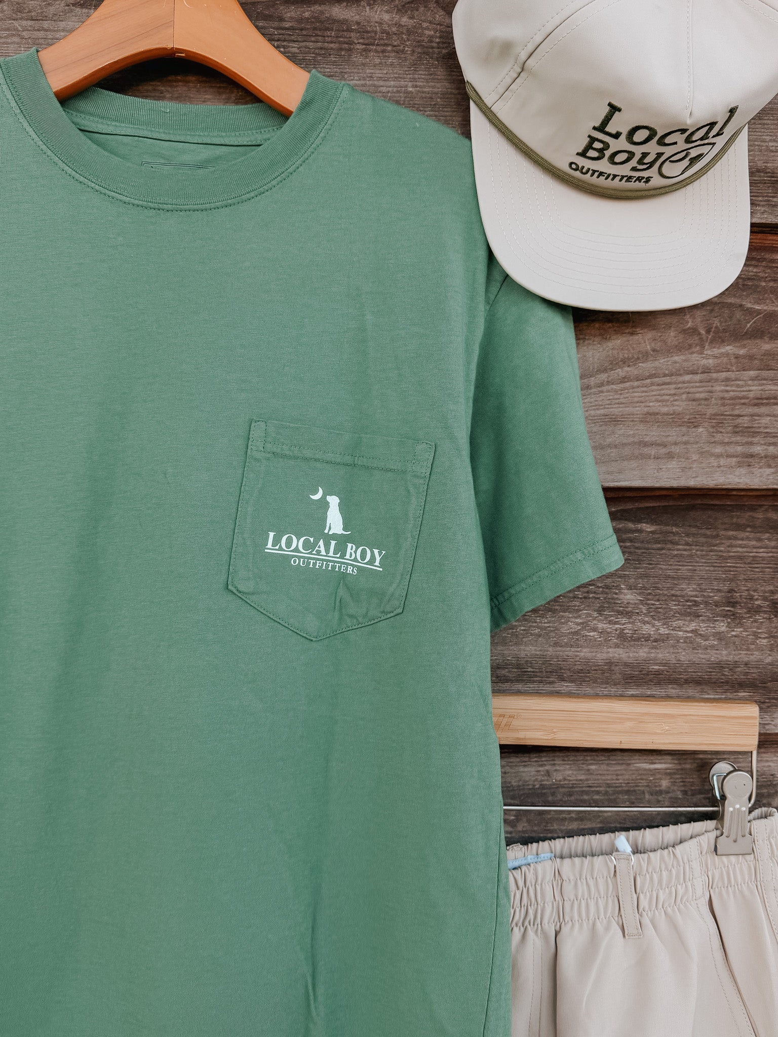 Local Boy Text and Tail T-Shirt
