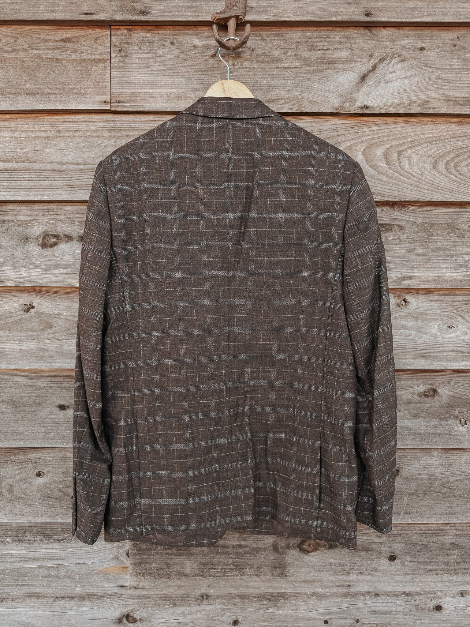 Rock & Roll Brown Plaid Sport Coat