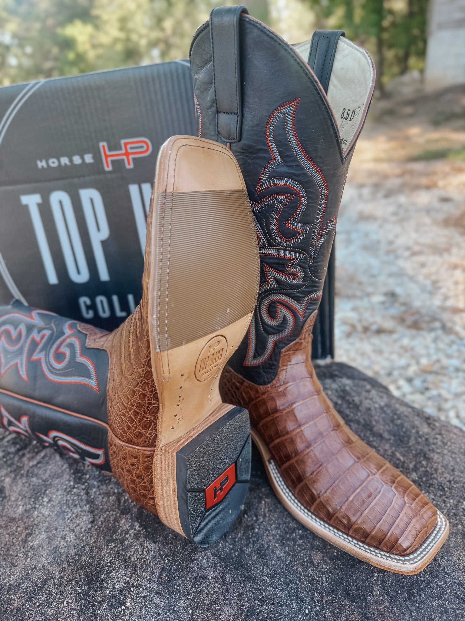 Men's Horse Power Cigar Caiman Boots