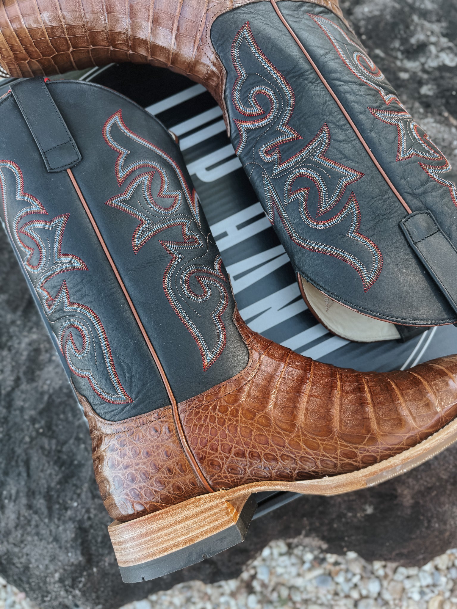 Men's Horse Power Cigar Caiman Boots