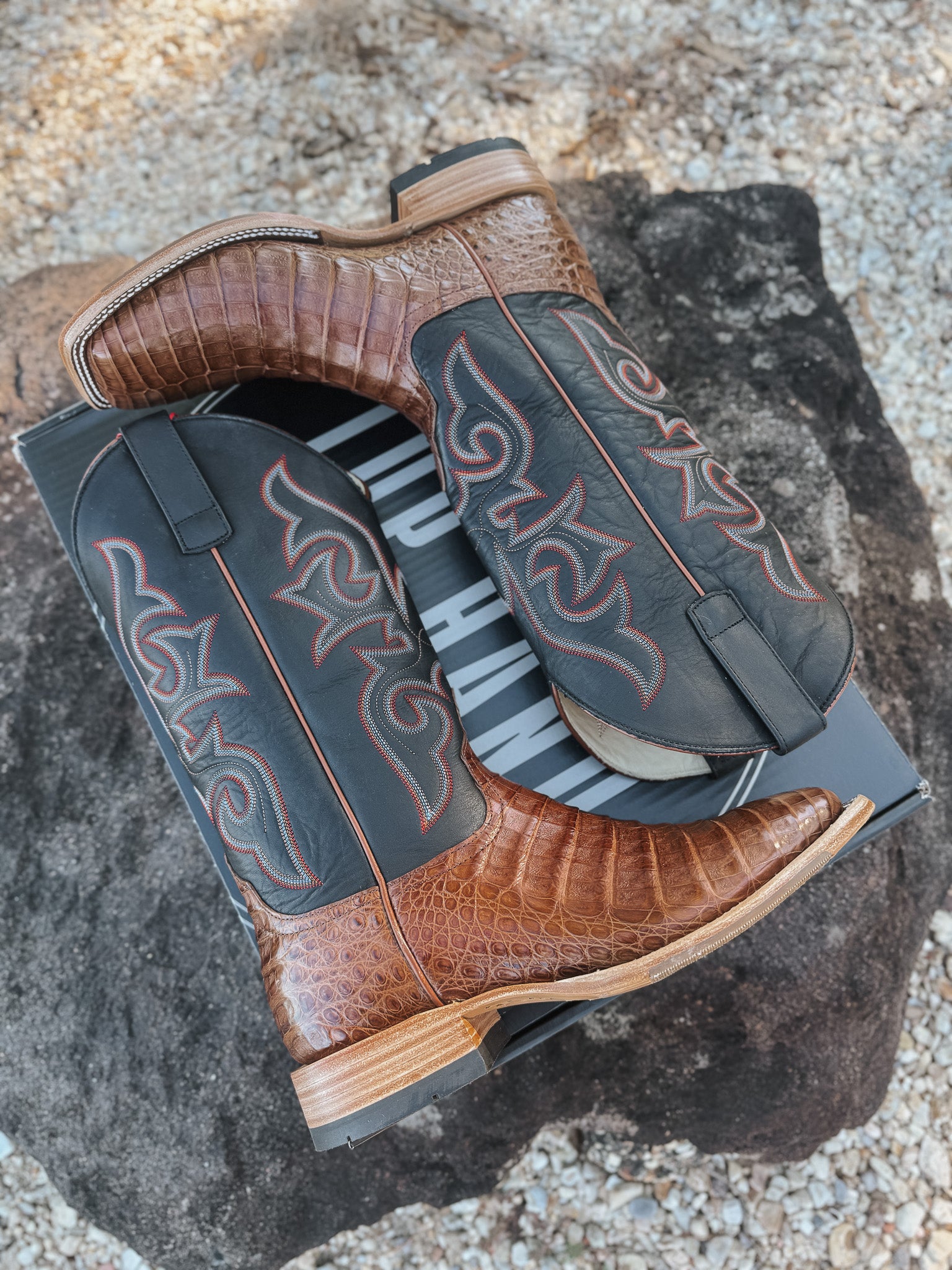 Men's Horse Power Cigar Caiman Boots