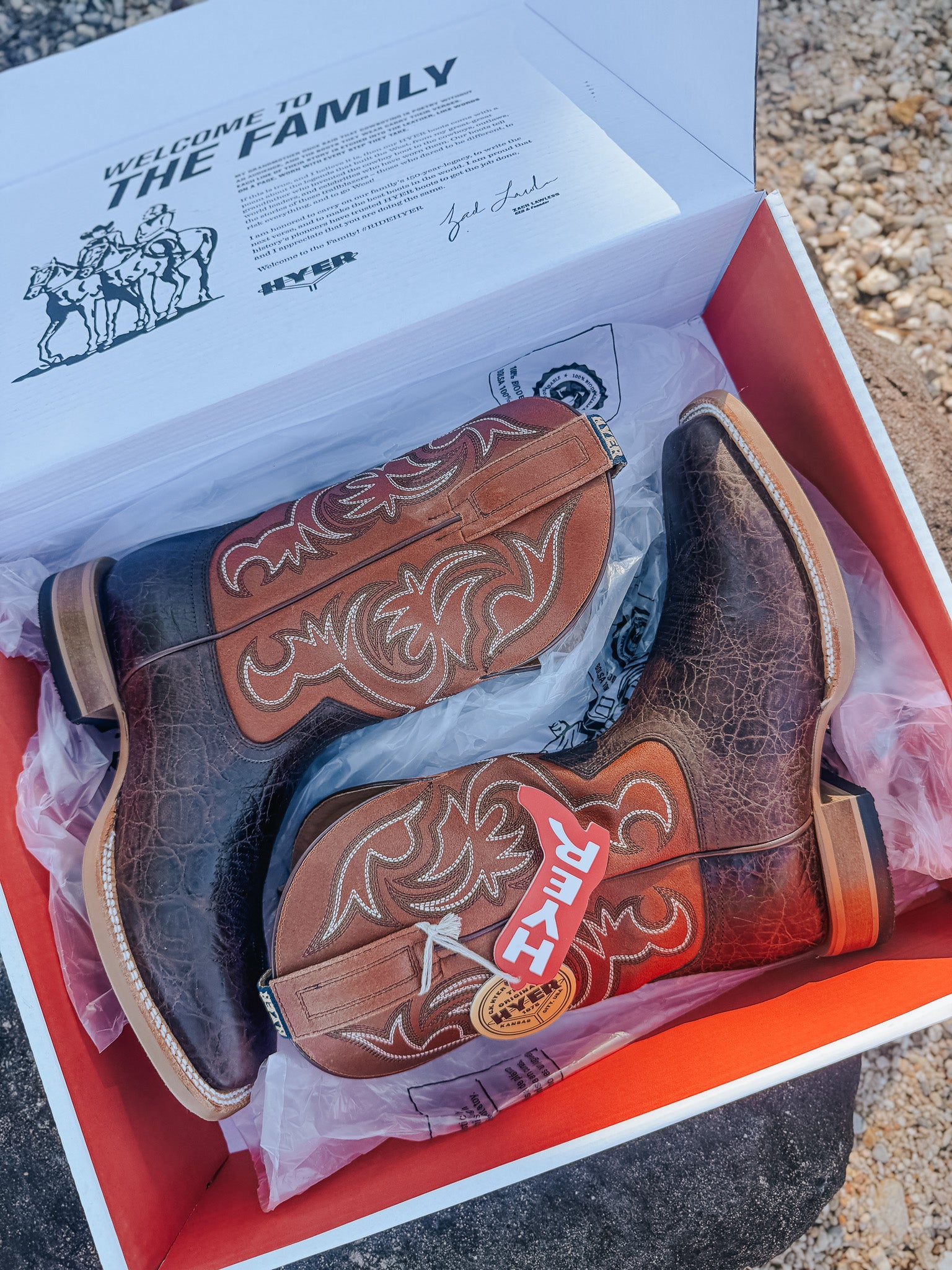 Men's Hyer 11" Bucklin Tan Boots