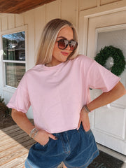 Path To Happiness Soft Pink Tee