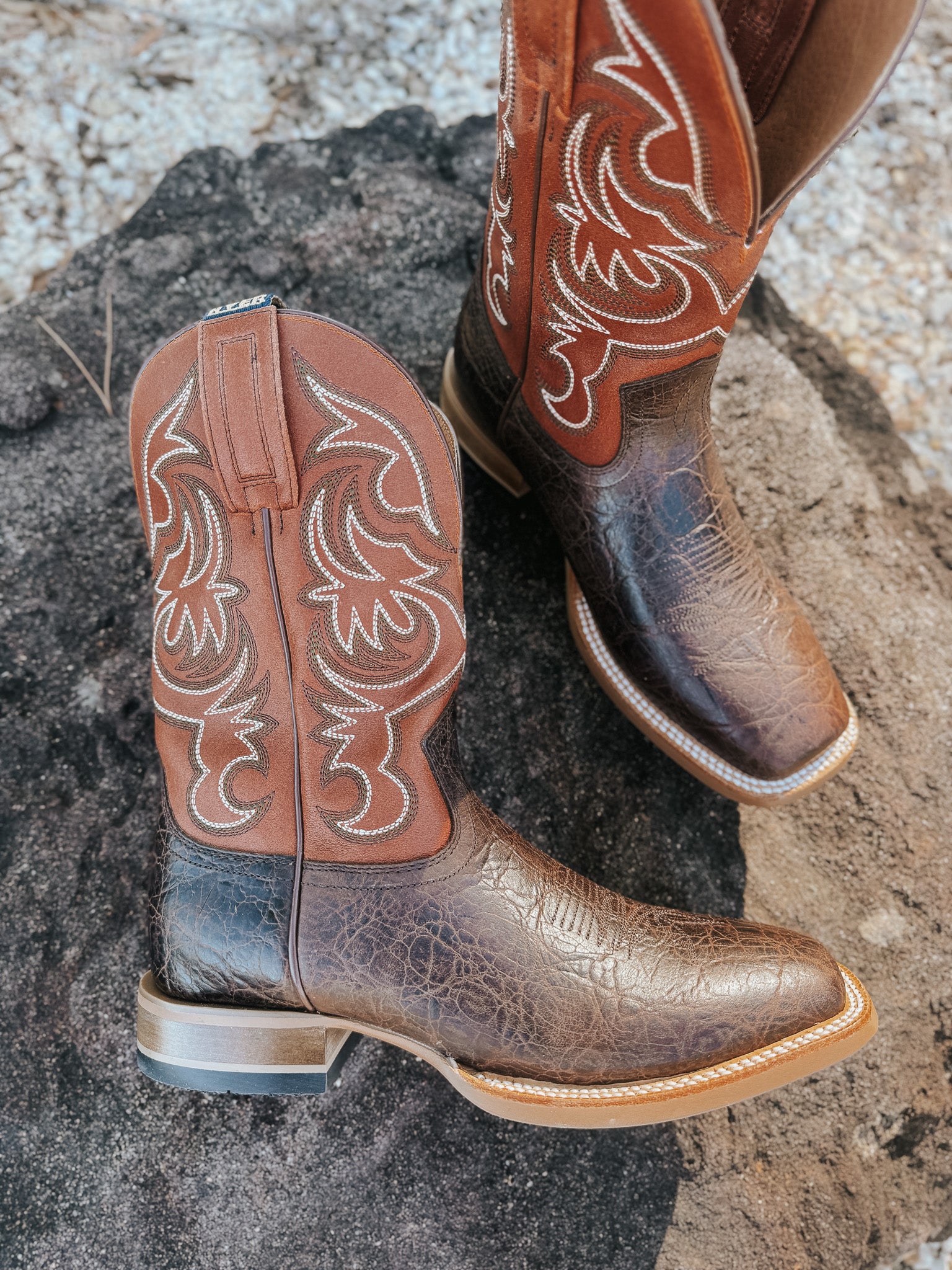 Men's Hyer 11" Bucklin Tan Boots