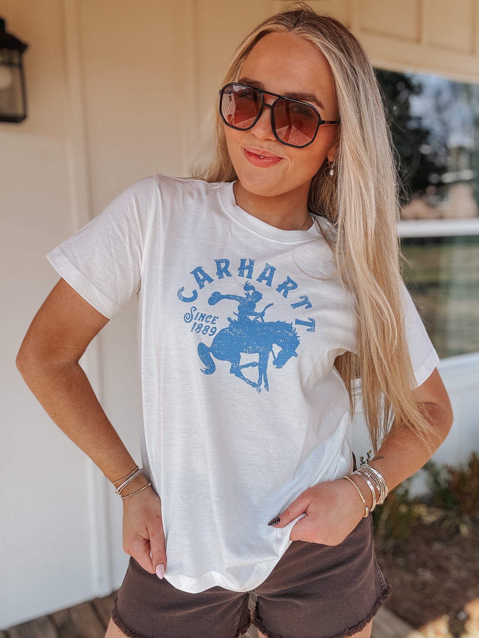 Carhartt Women's Irvine Relaxed Horse Tee