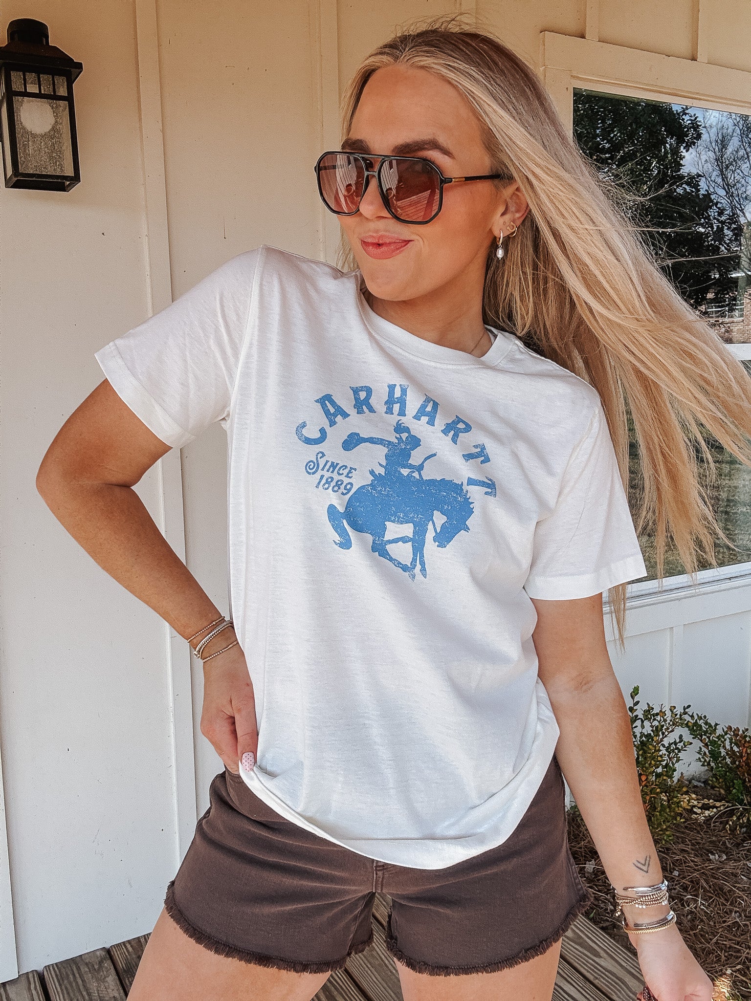 Carhartt Women's Irvine Relaxed Horse Tee
