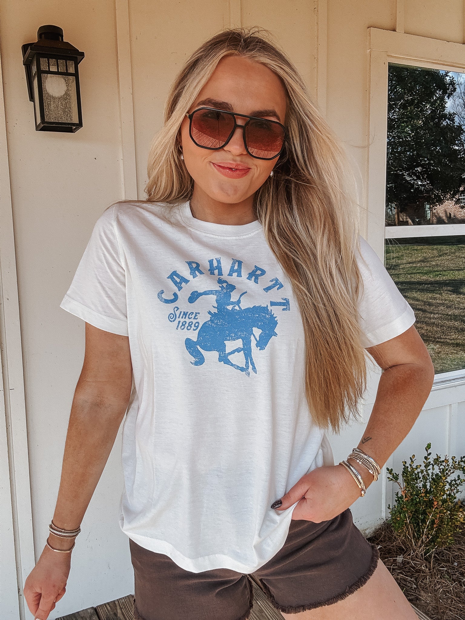Carhartt Women's Irvine Relaxed Horse Tee