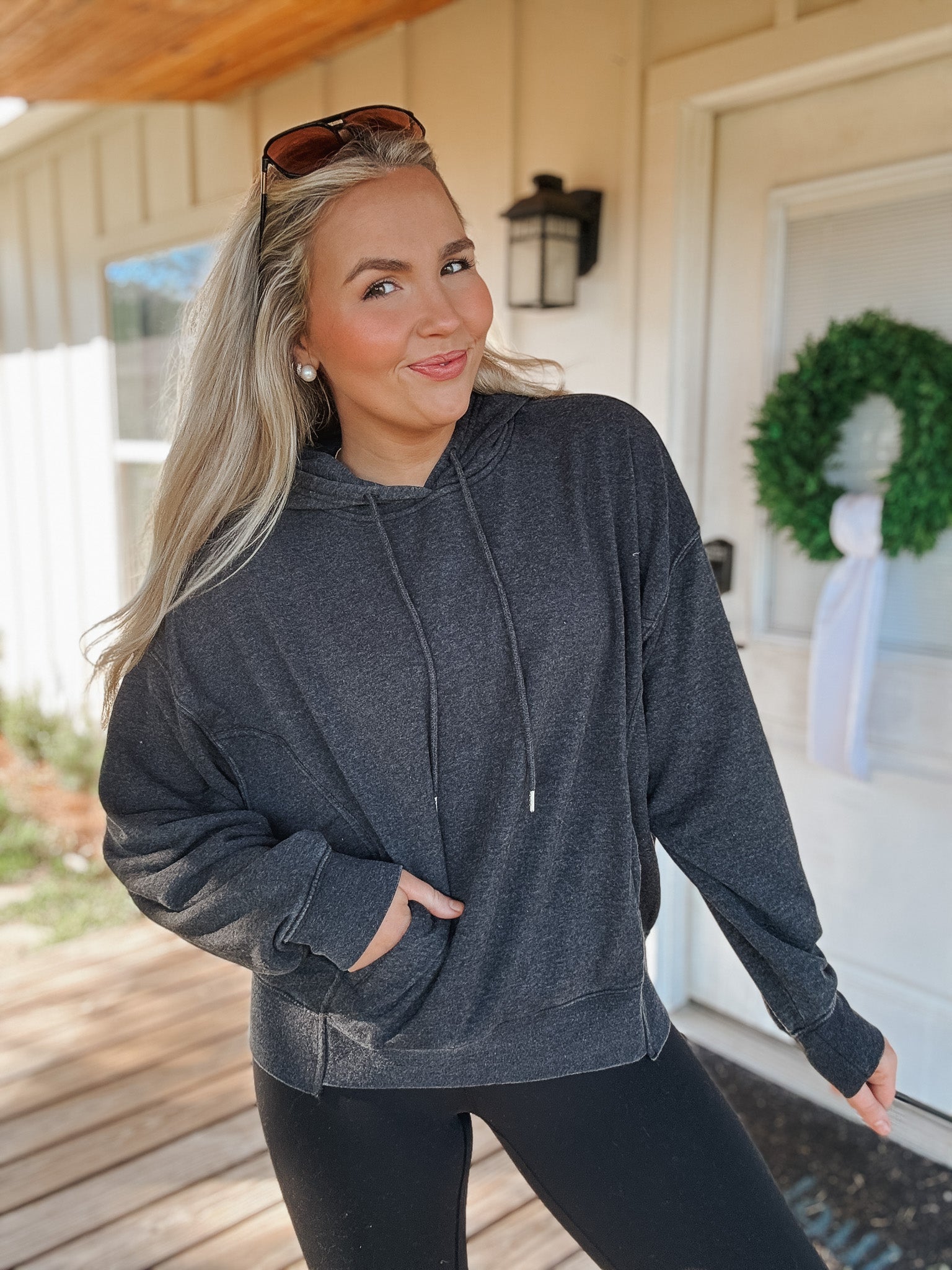 Cold Snap Black Hoodie