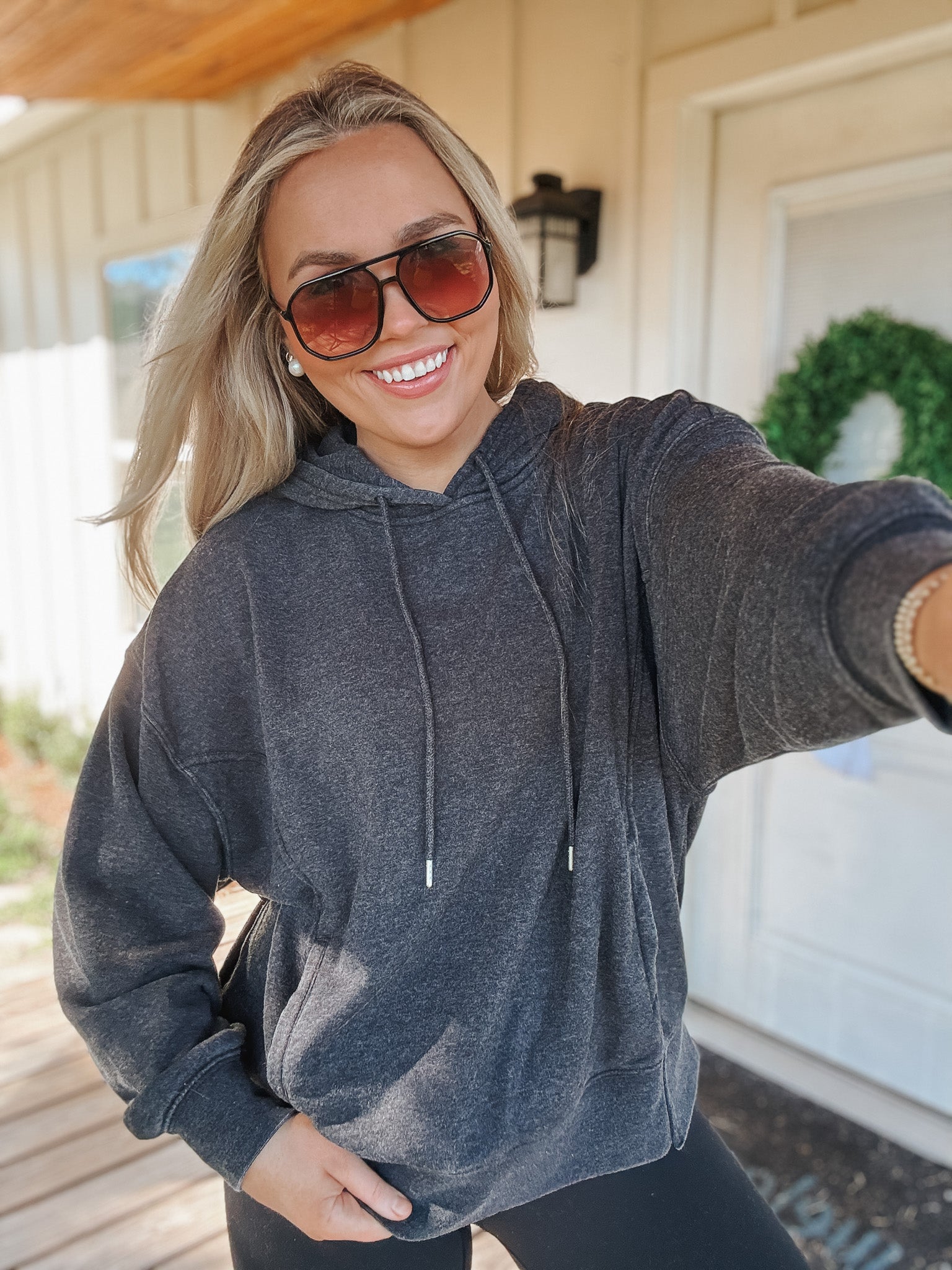 Cold Snap Black Hoodie