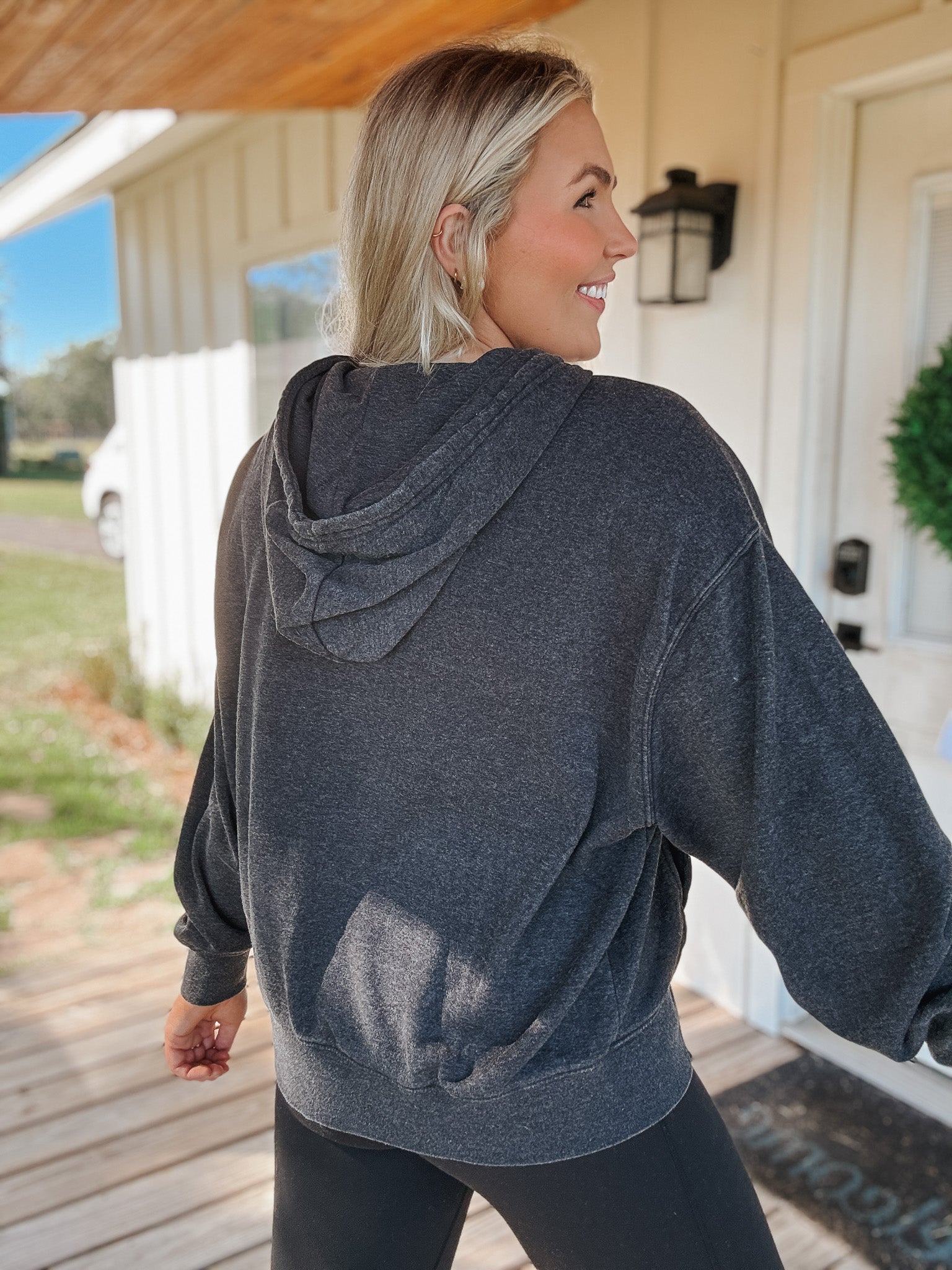 Cold Snap Black Hoodie