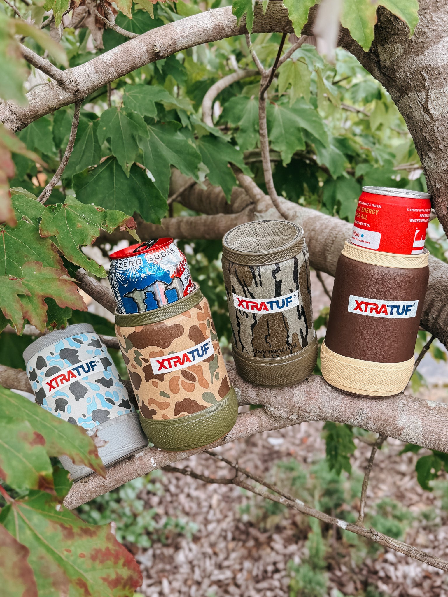 XTRATUF Skinny Coozie - Blue Duck Camo