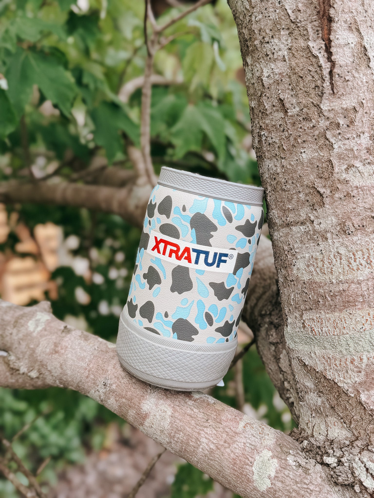 XTRATUF Skinny Coozie - Blue Duck Camo