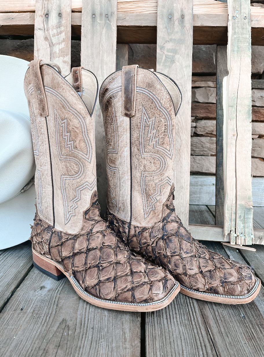 Men's Exclusive Anderson BC Exclusive Bean Cigar Matte Big Bass Boots