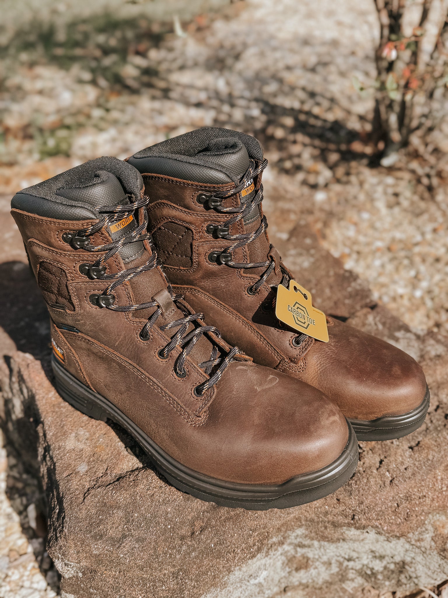 Men's Ariat Turbo 8" Waterproof Carbon Toe Work Boot