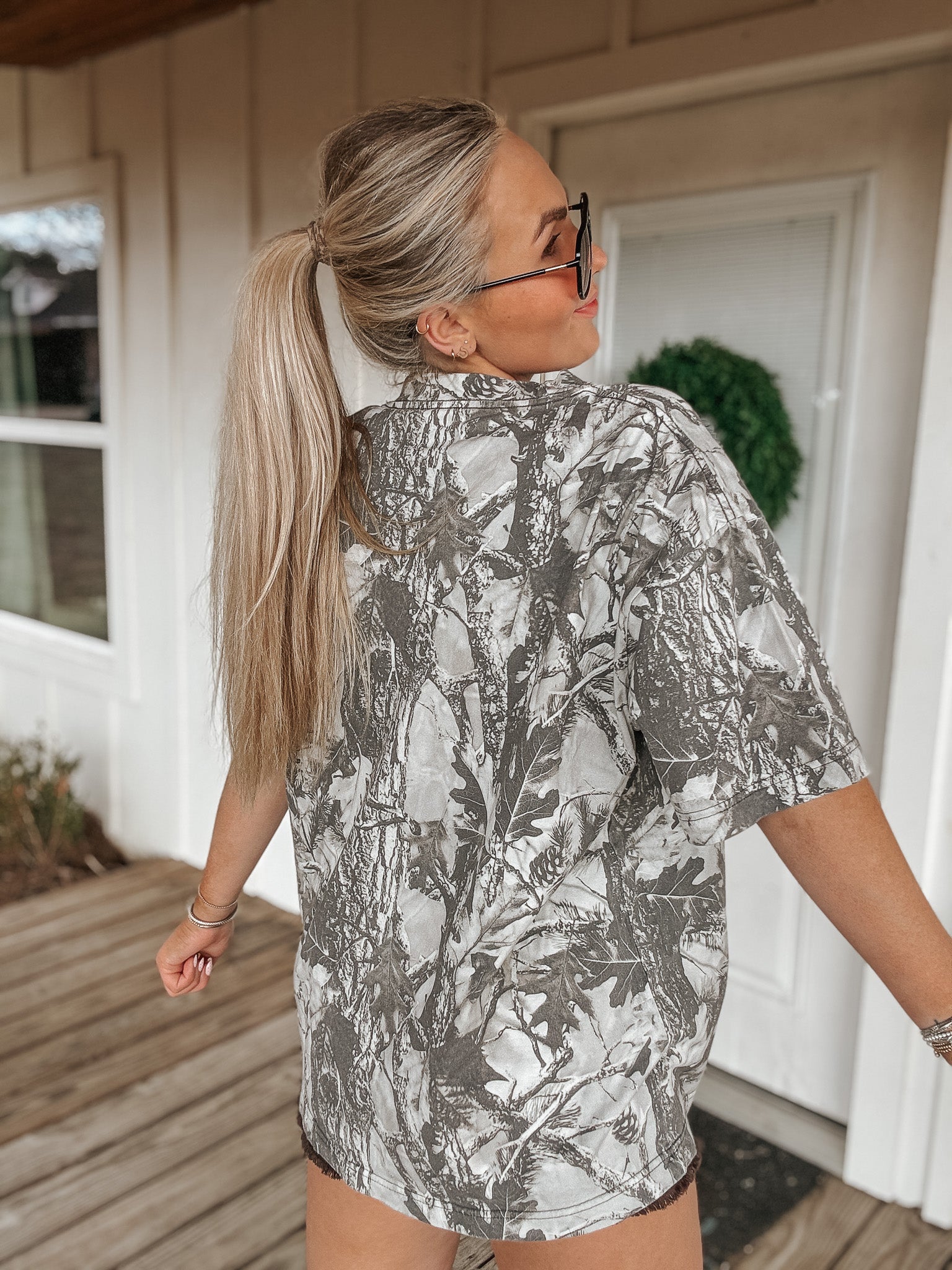 Worship Anyway Camo Tee