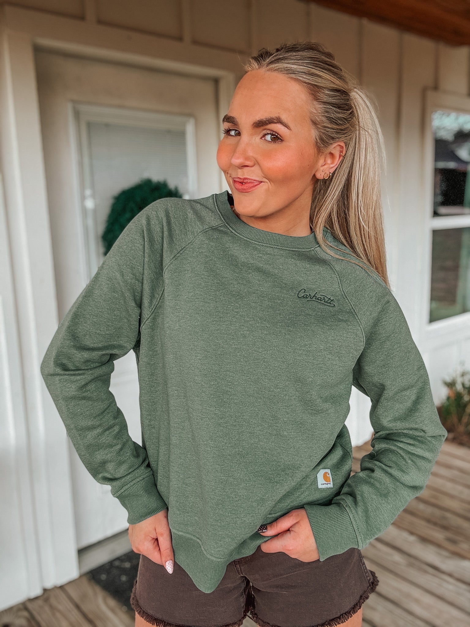 Carhartt Women's Crewneck Sweatshirt